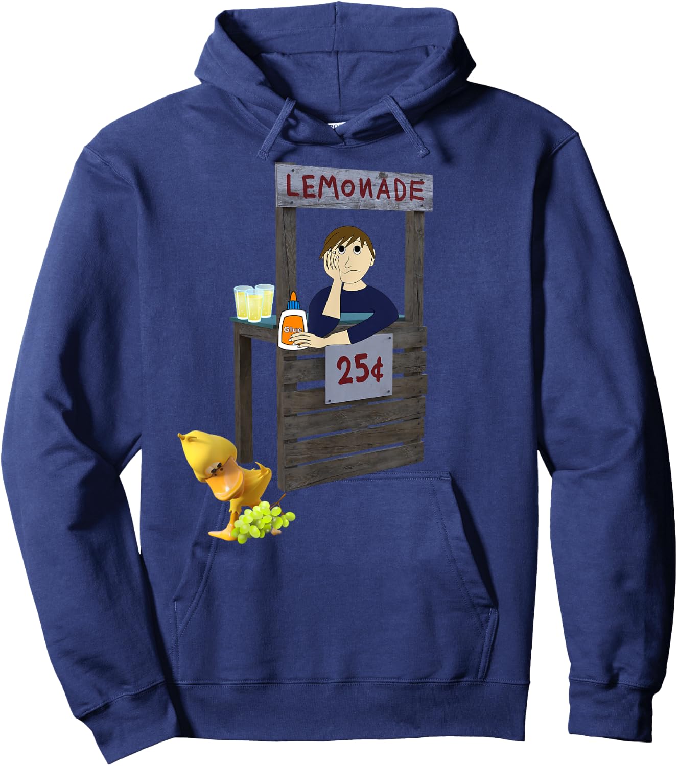 The Duck Song - Got Any Grapes Hoodie - Hoodie | Navy