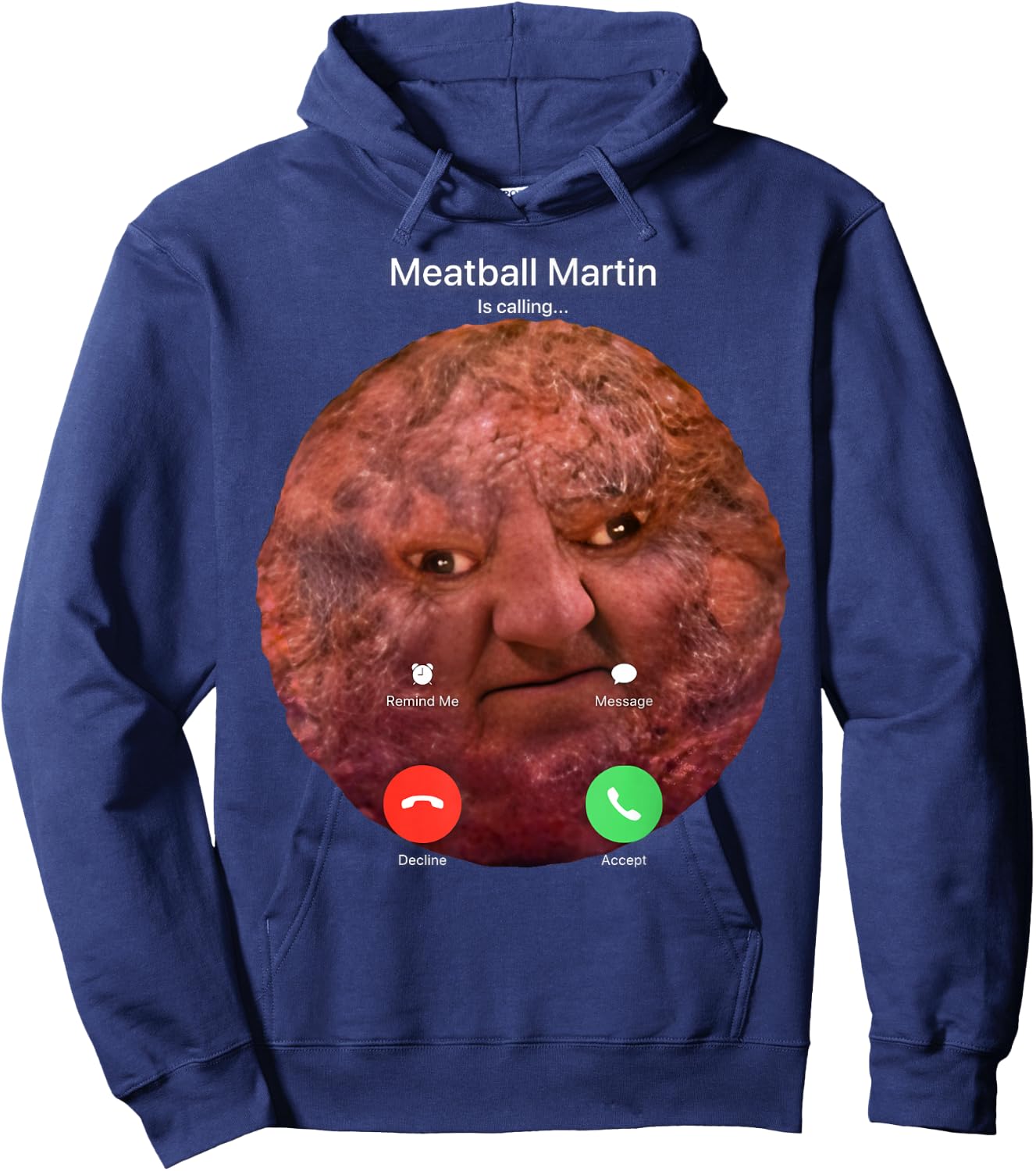 Meatball Martin Hoodie - Hoodie | Navy