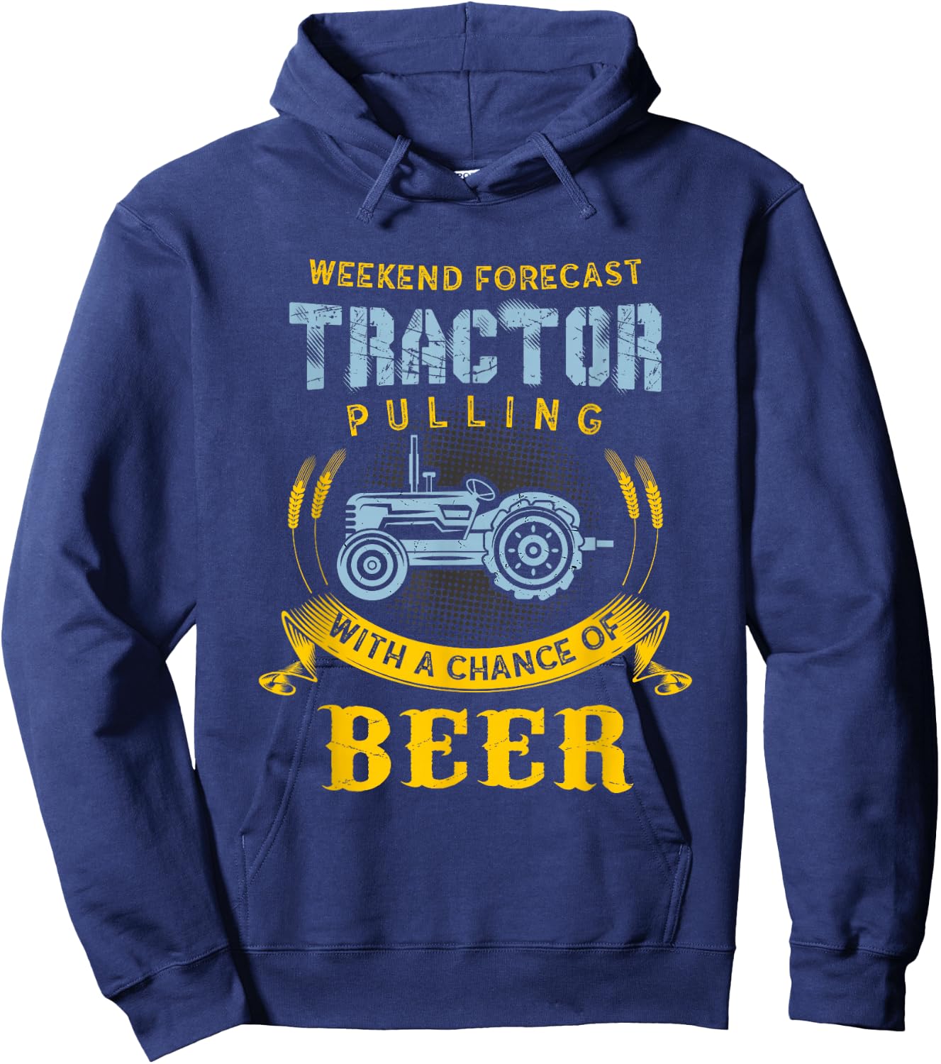 Tractor Pull Shirts, Tractor Pulling Gifts, Tractor Pull Hoodie - Hoodie | Navy