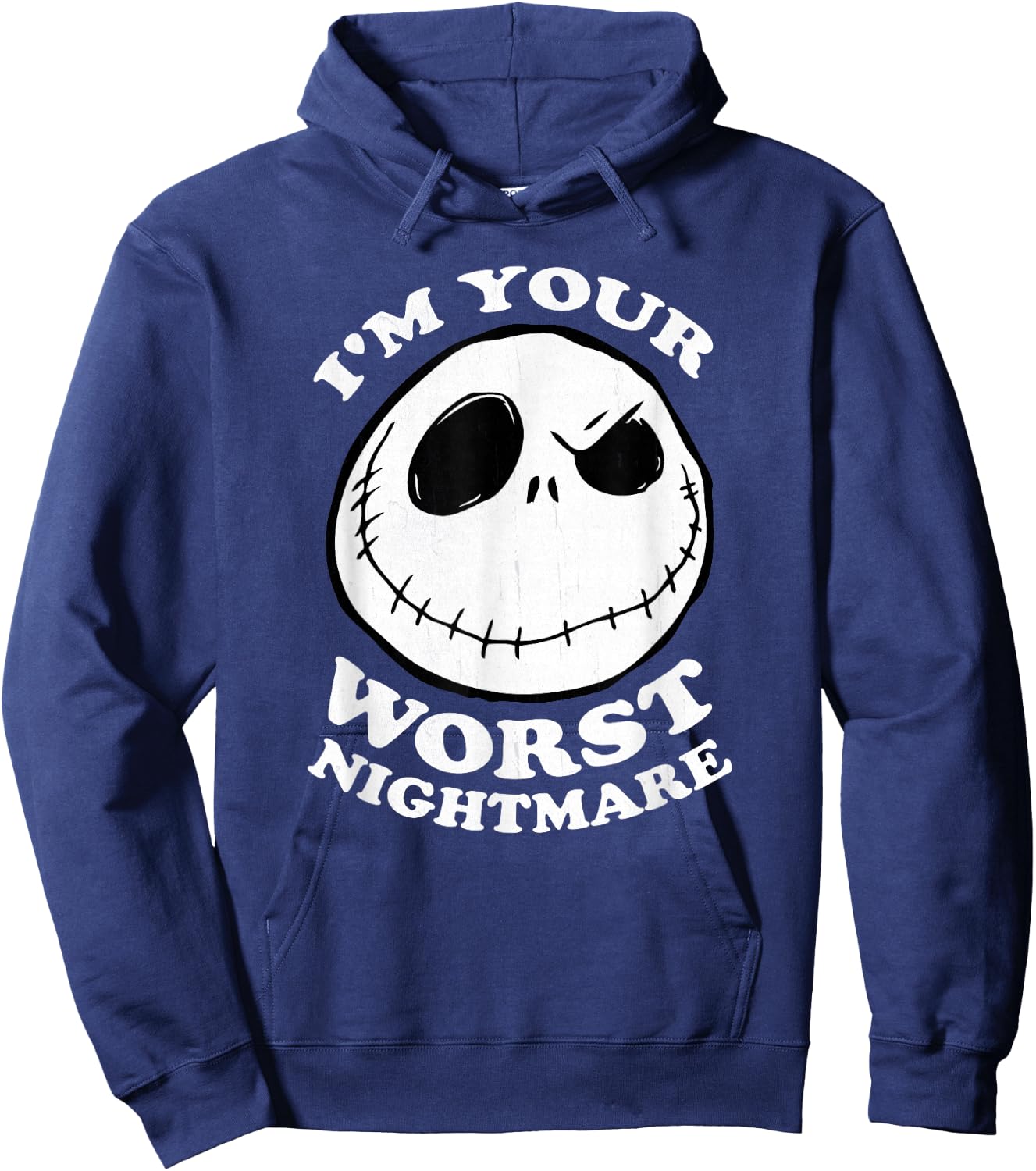 The Nightmare Before Christmas - Jack Worst Nightmare Hoodie - Hoodie | Navy