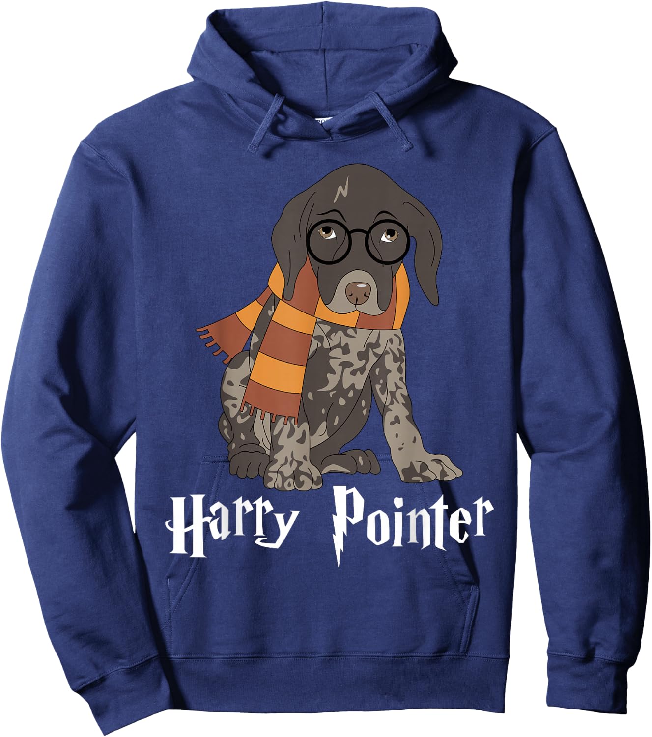 Funny German Shorthaired Pointer - Harry Pointer Hoodie - Hoodie | Navy