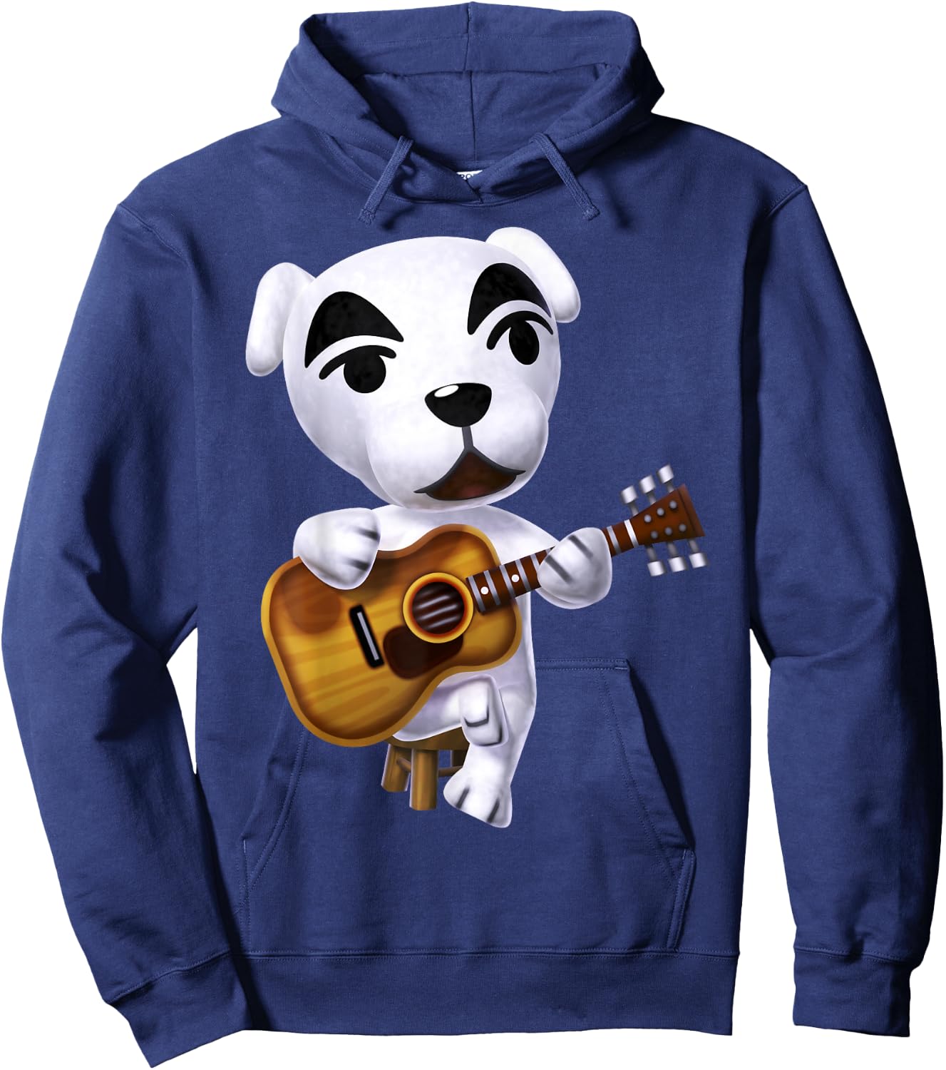 Nintendo Animal Cross K.K. Slider Strumming Graphic Hoodie - Hoodie | Navy