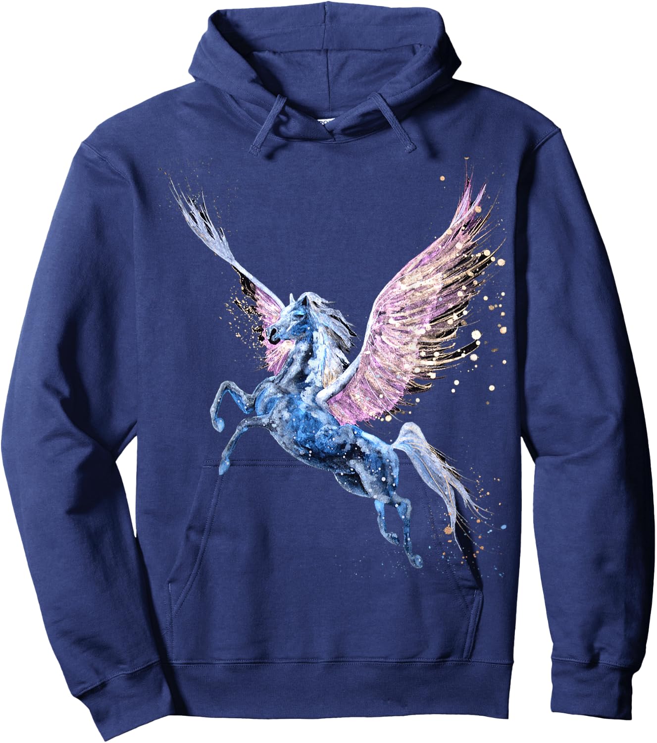 Pegasus Flying Horse Hoodie - Hoodie | Navy
