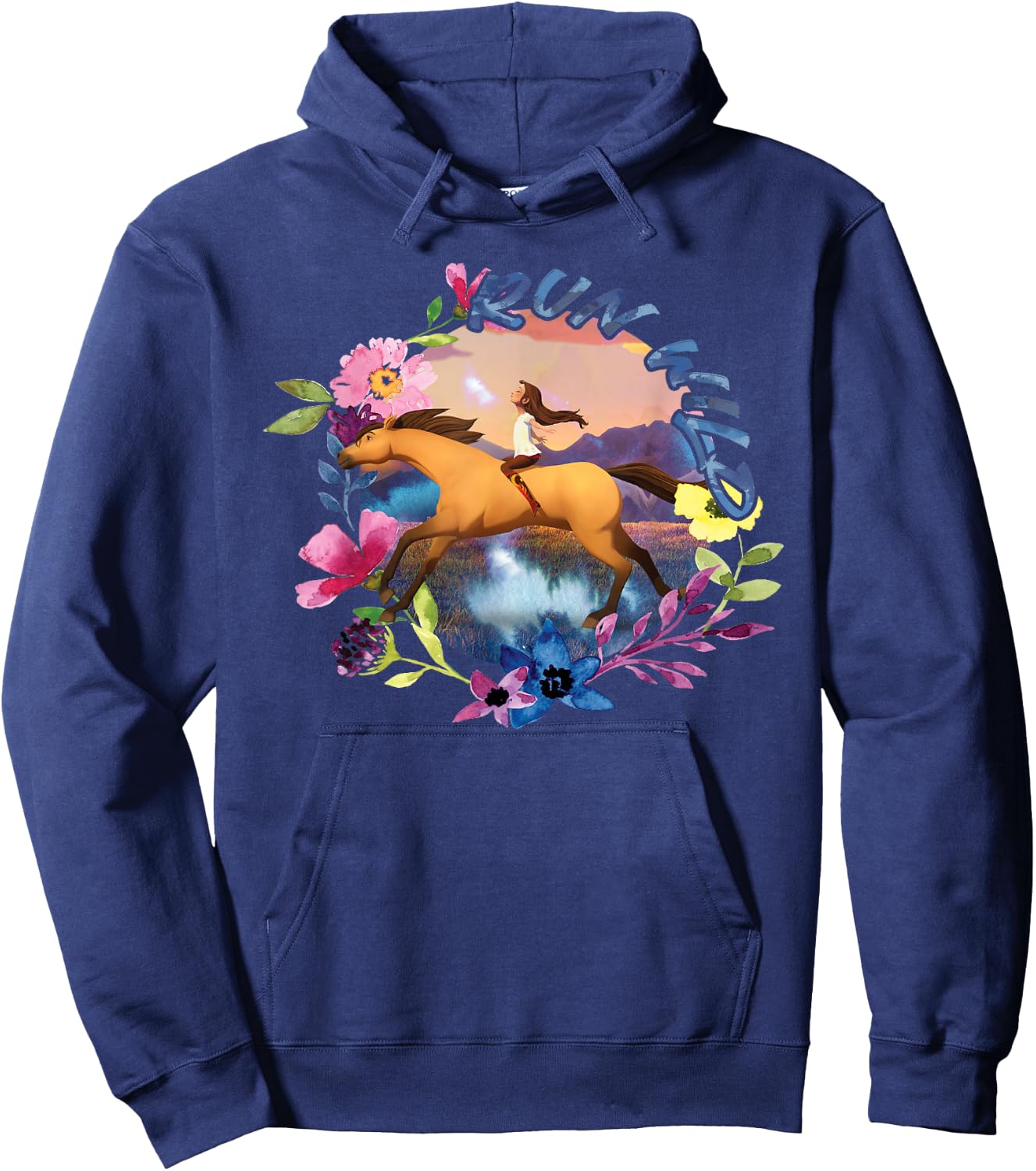 Spirit Riding Free Living Out Hoodie - Hoodie | Navy