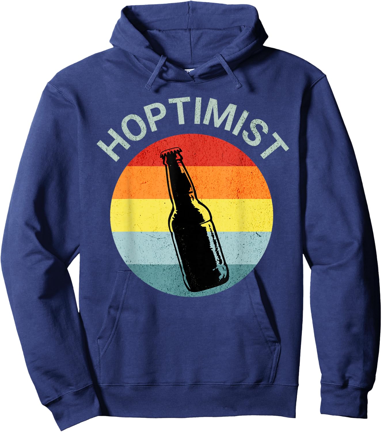 Hoptimist Home Brew Craft Beer Shirts Women Vintage Hoodie - Hoodie | Navy