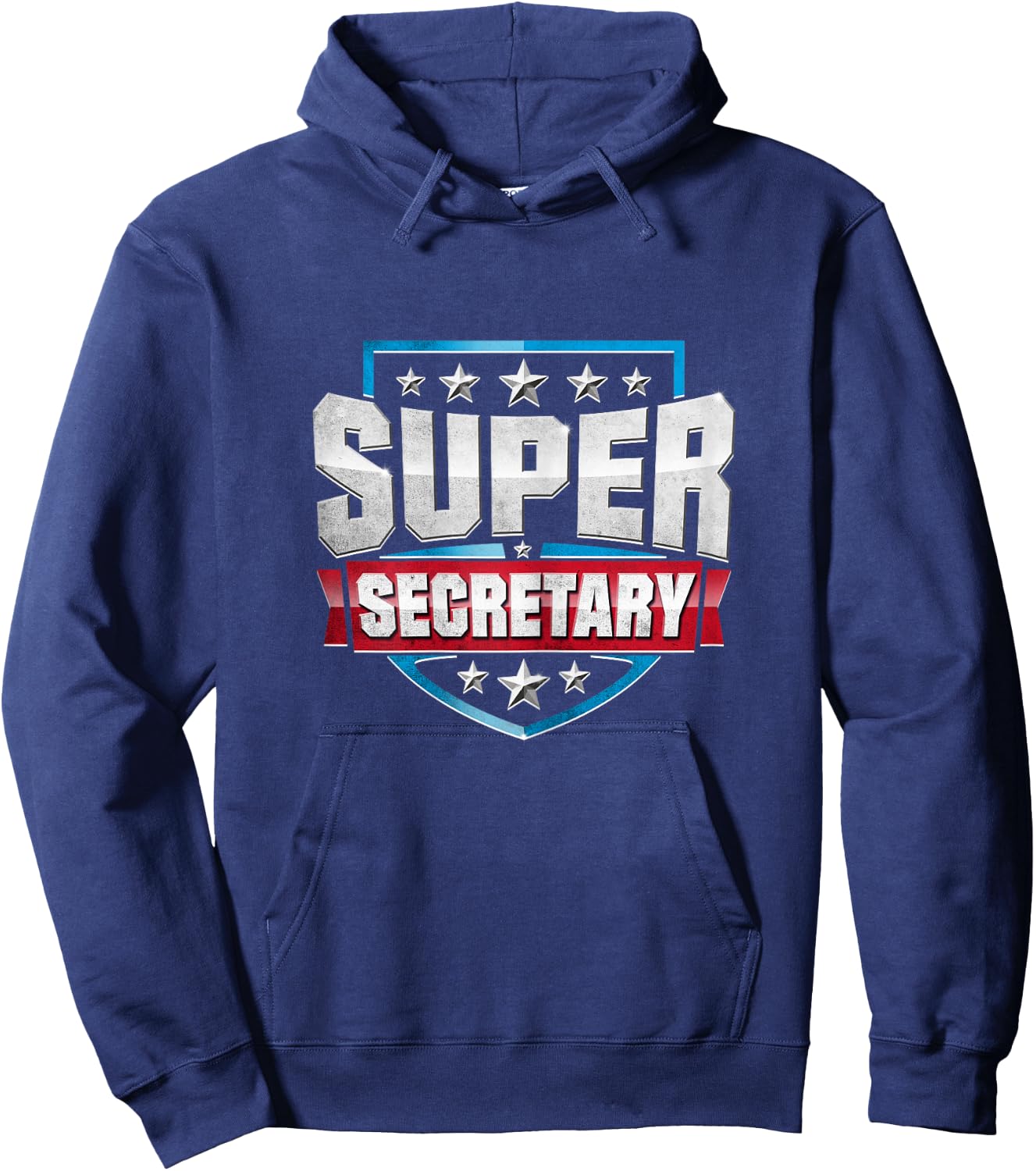 Funny Superhero Secretary : SUPER SECRETARY Gift Shirt Hoodie - Hoodie | Navy