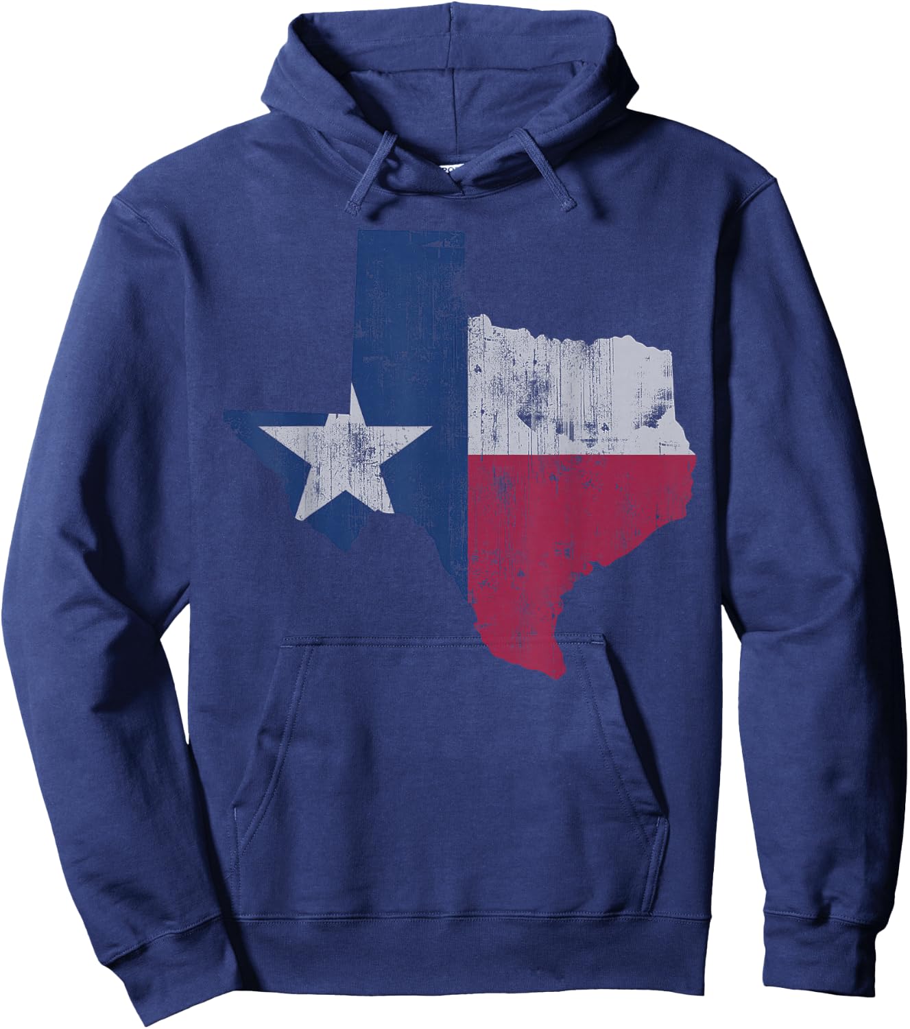 Retro Texas Flag Map Men Women Kids Youth Boys Girls Toddler Small Hoodie - Hoodie | Navy