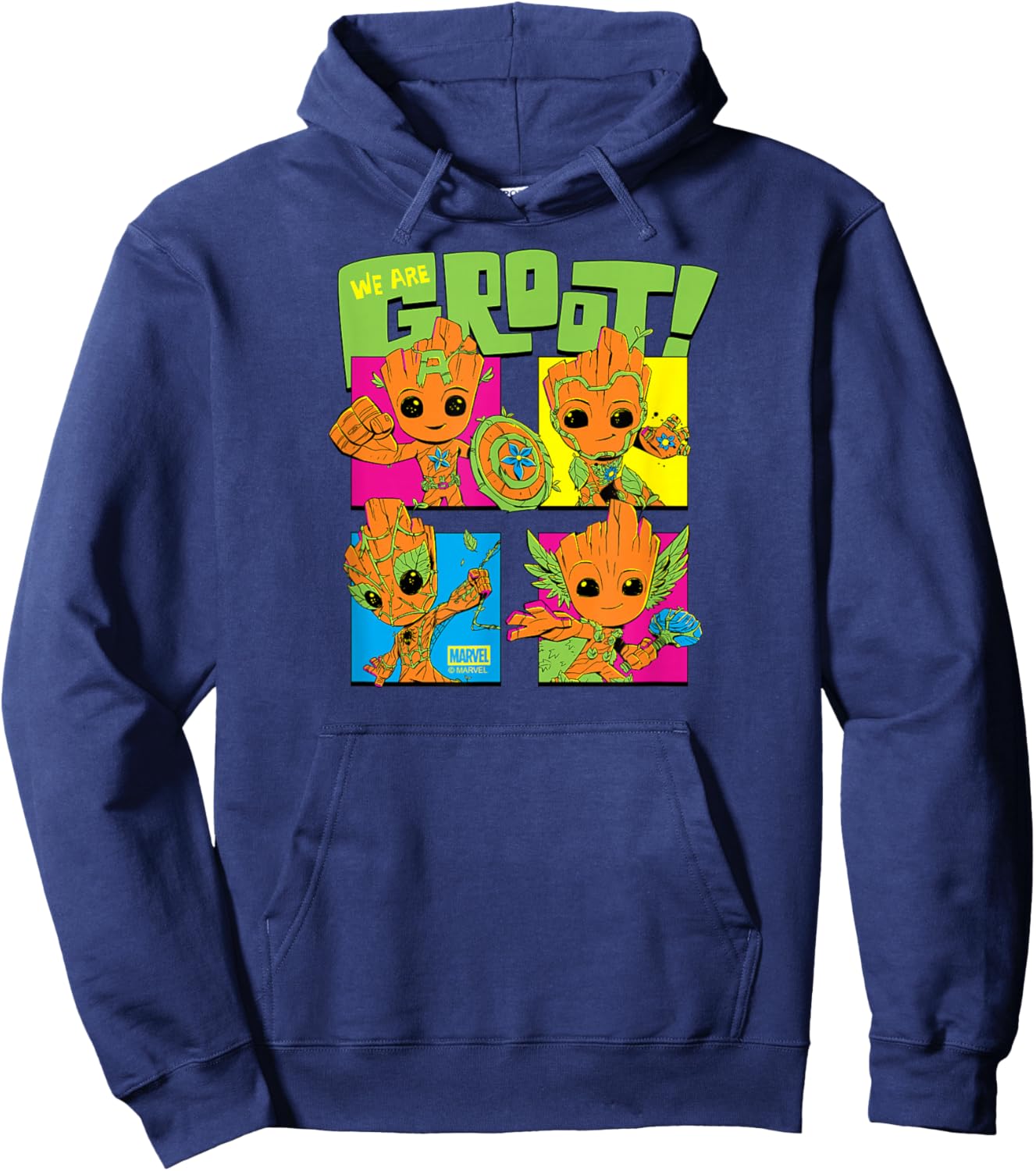 Marvel - Groot Costumes Hoodie - Hoodie | Navy