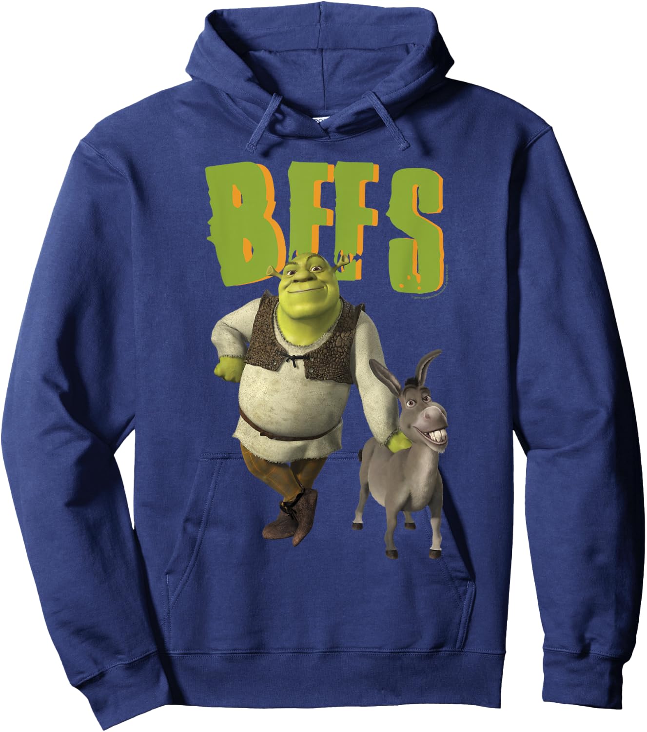 Shrek 2 And Donkey BFFS Hoodie - Hoodie | Navy