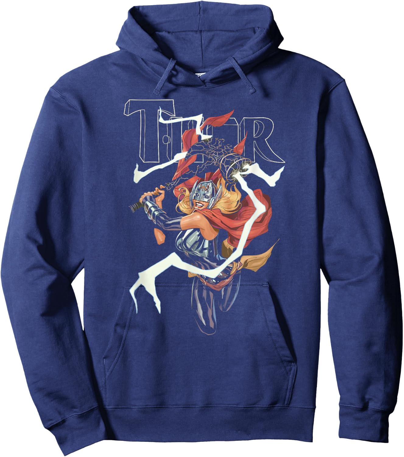 Marvel Thor Jane Foster War of the Realms #6 Hoodie - Hoodie | Navy