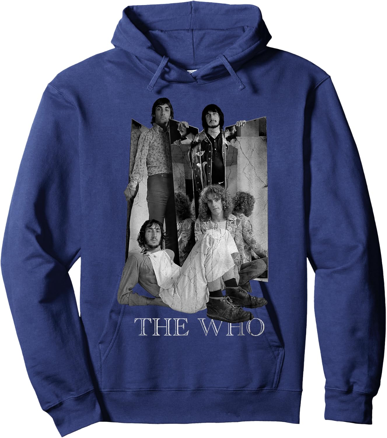 The Who Official Mirrors Mono Hoodie - Hoodie | Navy