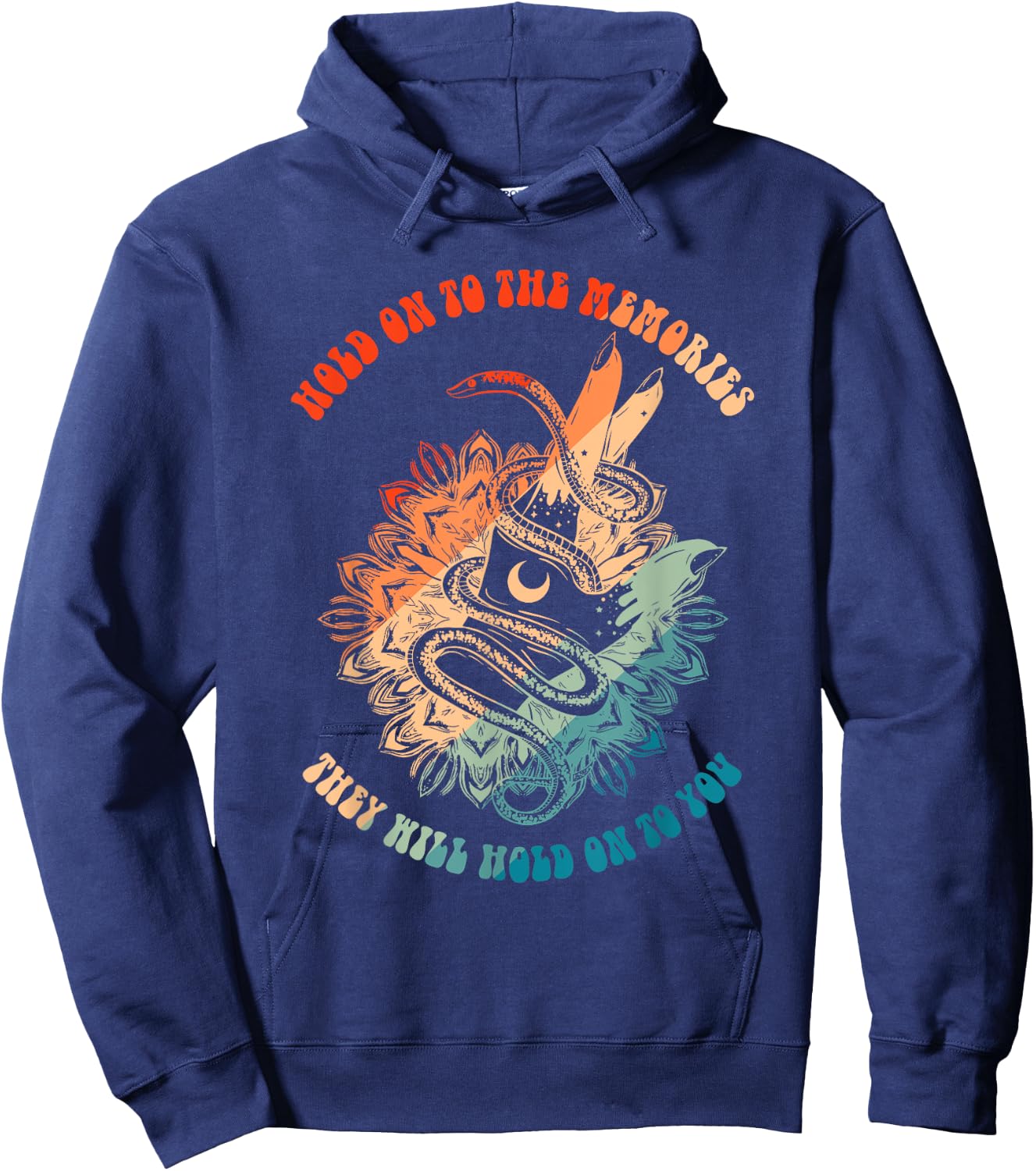 Quote Hoodie - Hoodie | Navy