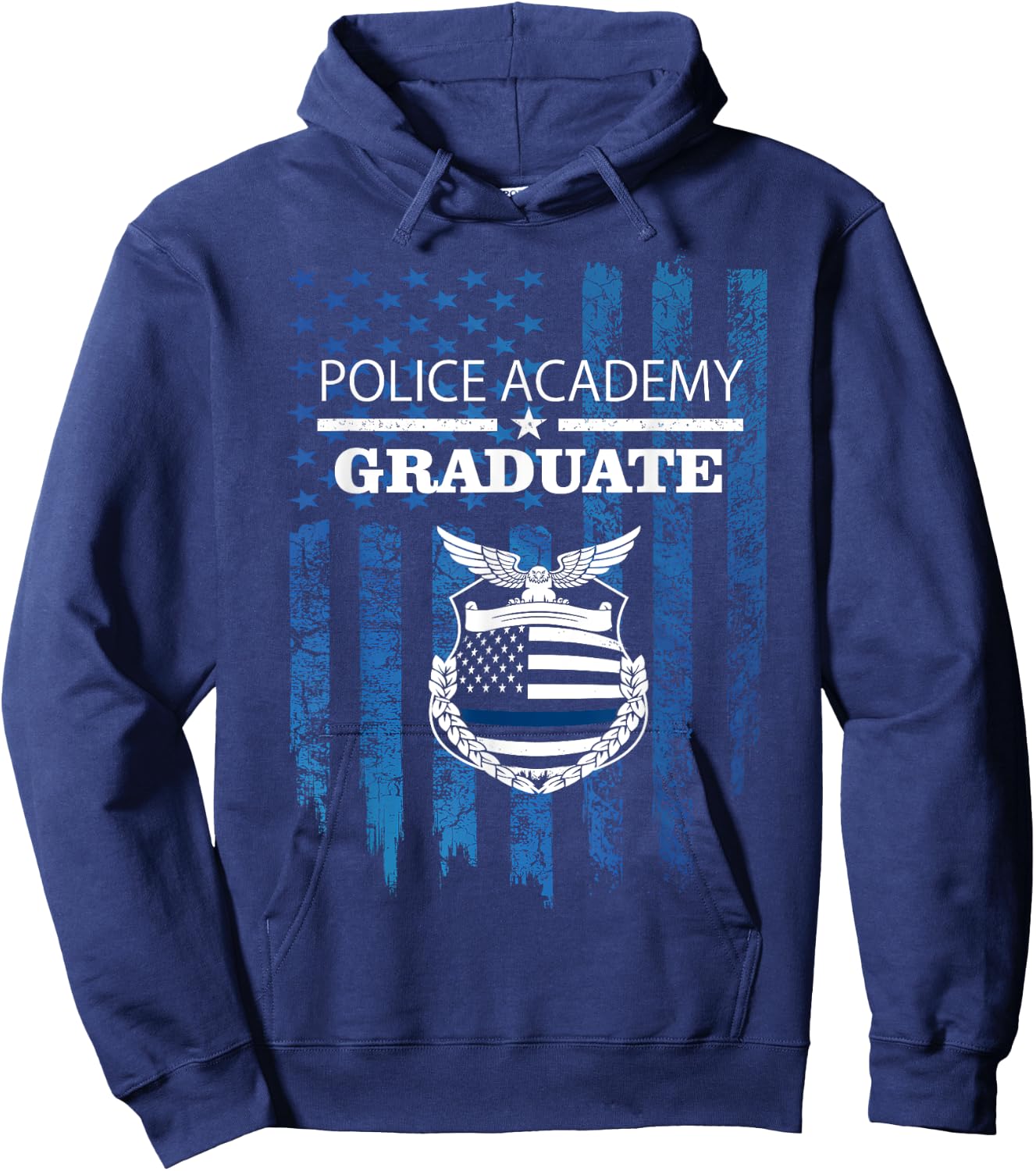 Police Academy Graduate - Police Academy graduation gift Hoodie - Hoodie | Navy