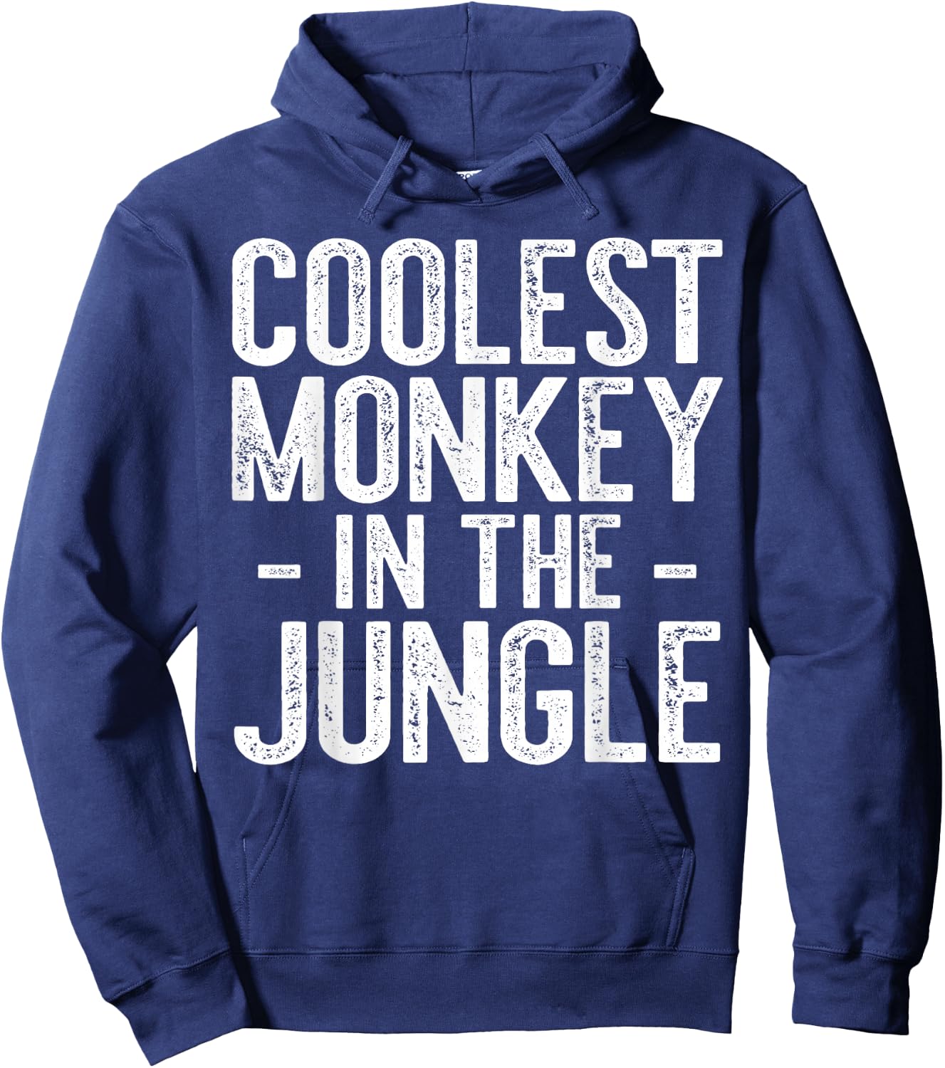 Coolest Monkey In The Jungle Shirt Men Women Kids Party Hoodie - Hoodie | Navy