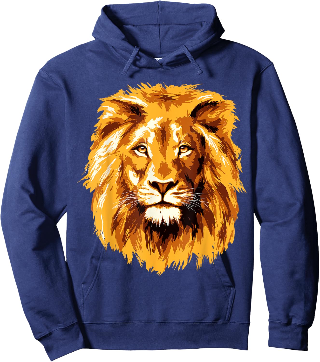 Lion Brown Lion Hoodie - Hoodie | Navy
