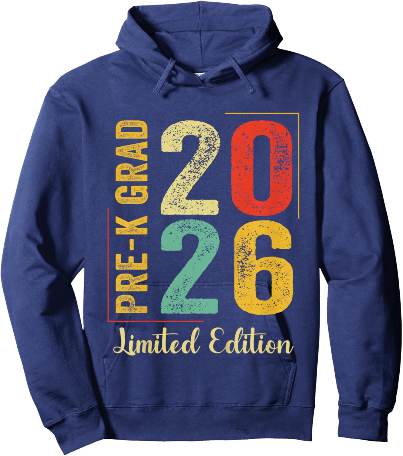 Kids Pre-K Preschool Graduation 2026 Pre-K Grad 2026 Hoodie - Hoodie | Navy