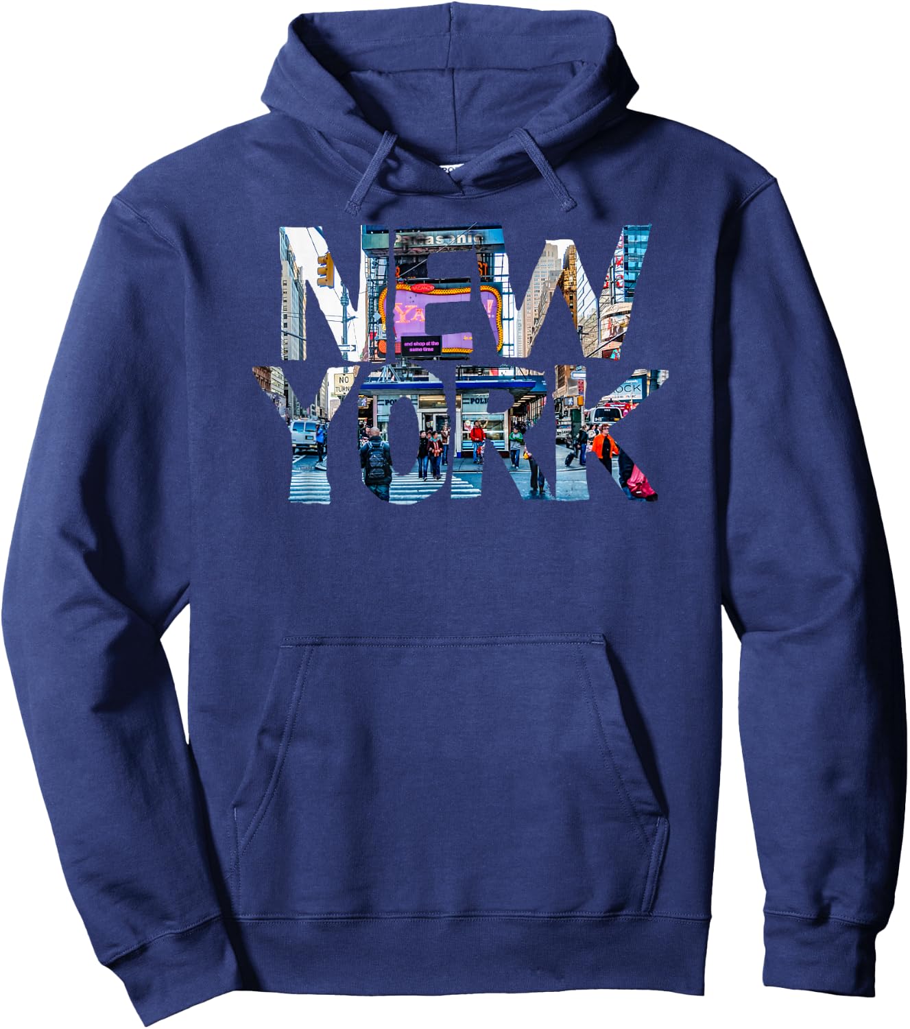 New York Tourist NYC USA I Love NY Hip Hop Gift Women Men Hoodie - Hoodie | Navy