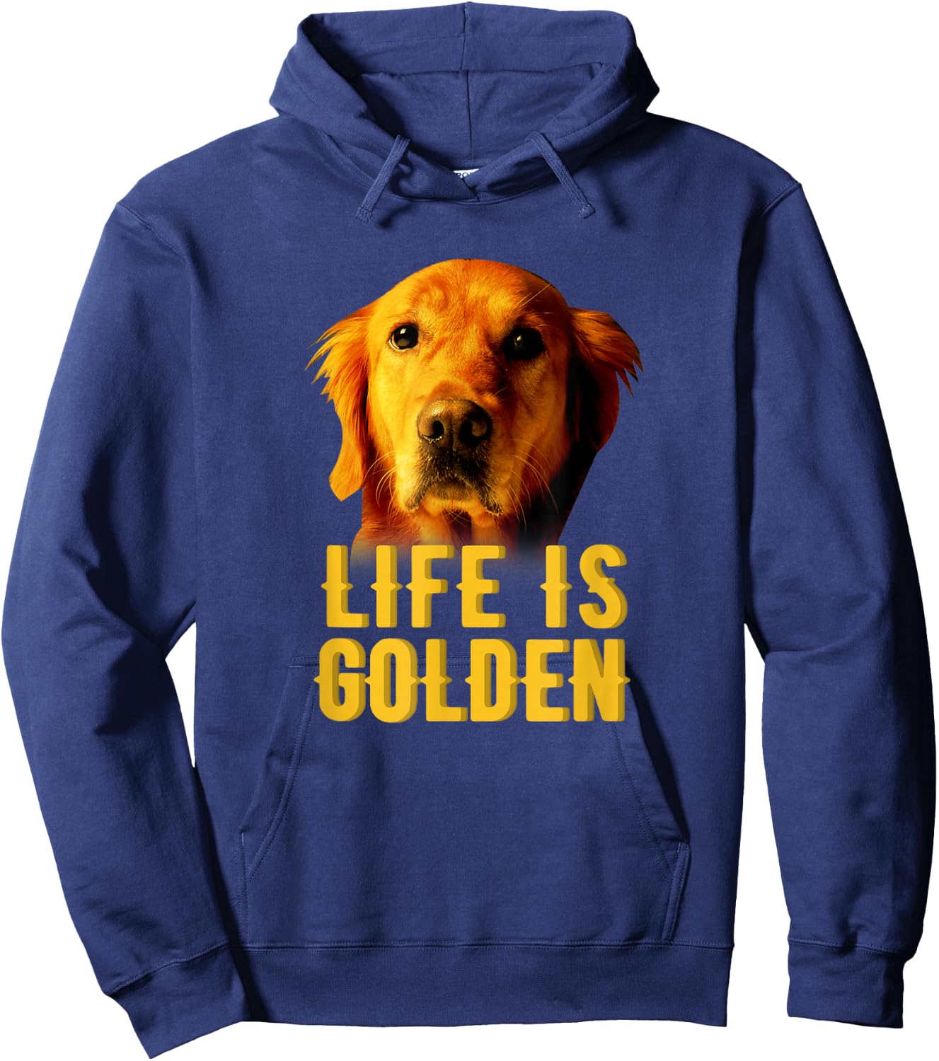 Retriever Dog Lover - Funny Dogs Quote Hoodie - Hoodie | Navy