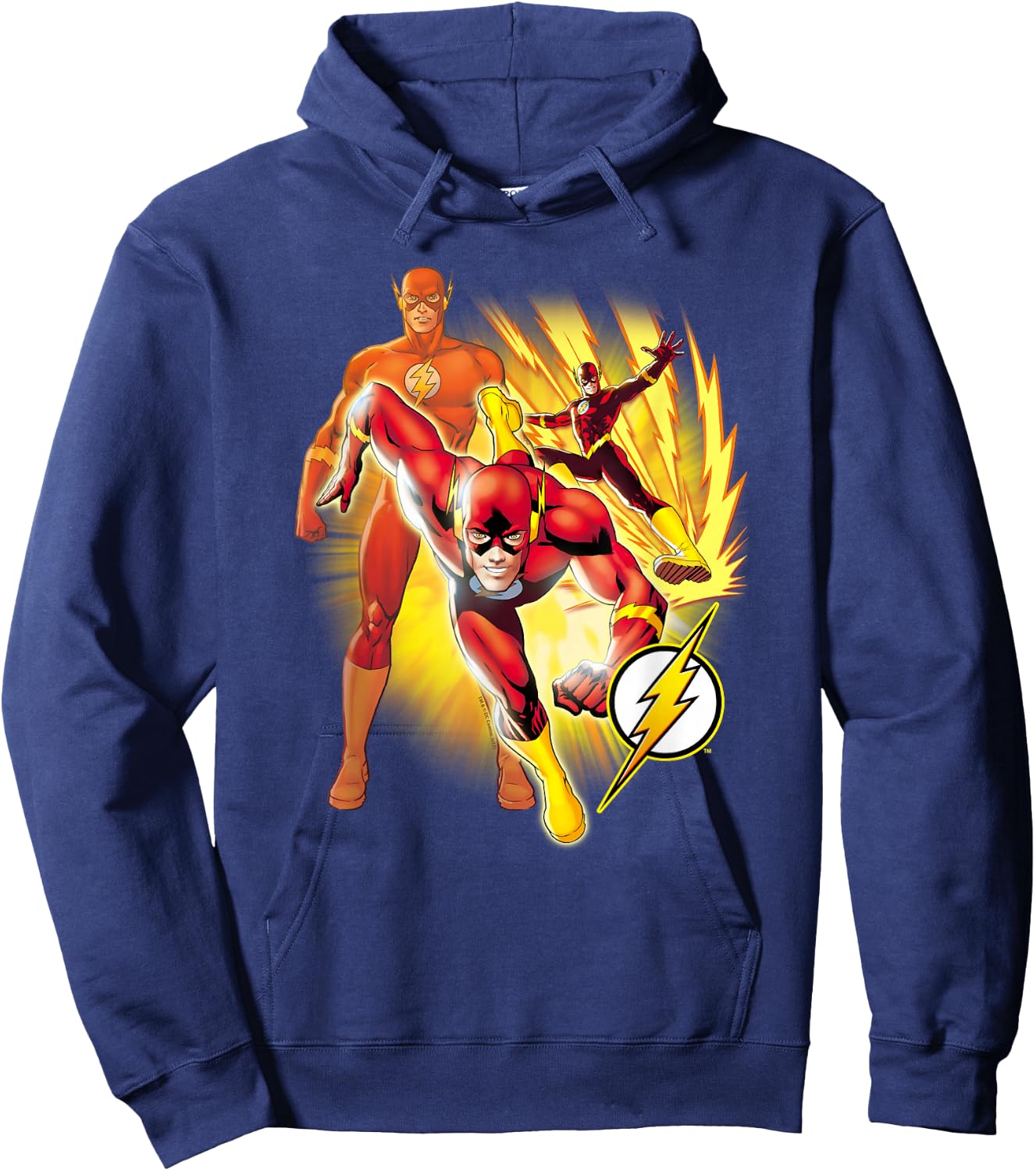 The Flash Collage Hoodie - Hoodie | Navy