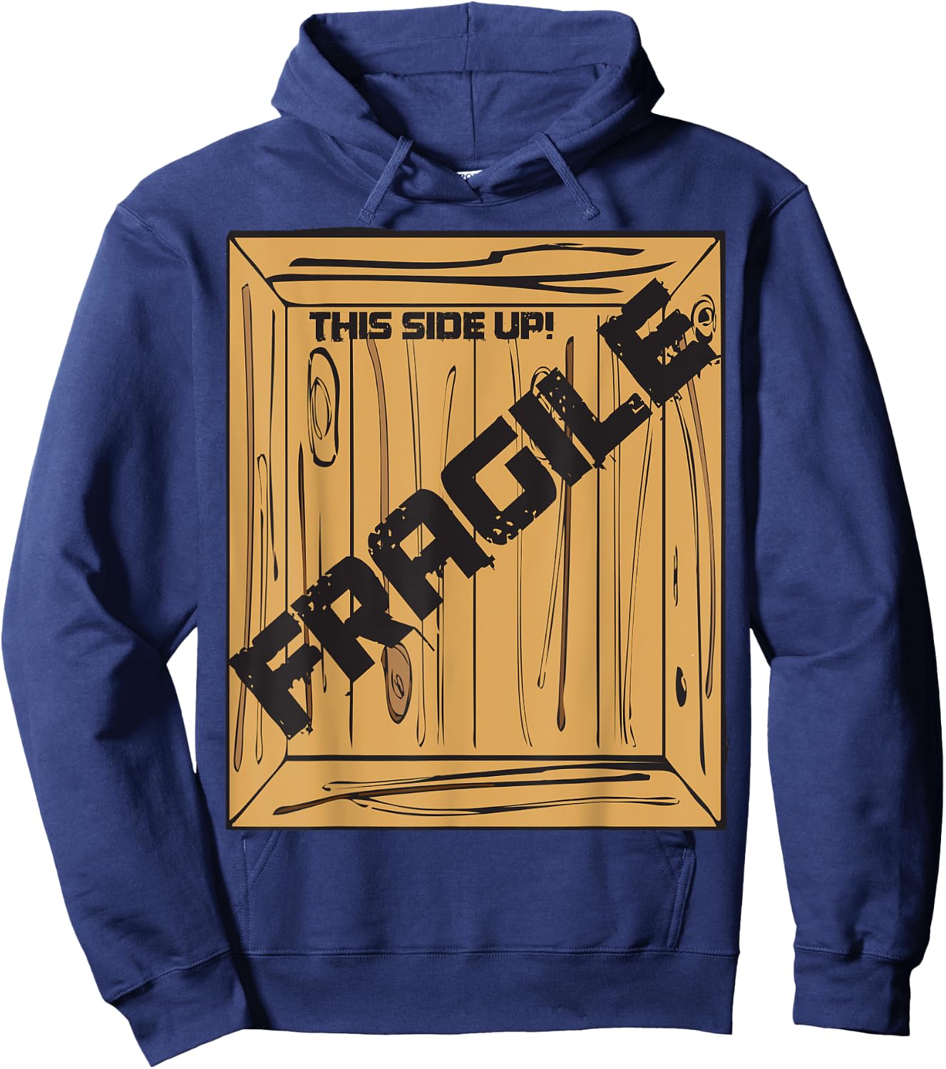 Fragile Shirt Halloween Christmas Costume Movie Shirt Hoodie - Hoodie | Navy