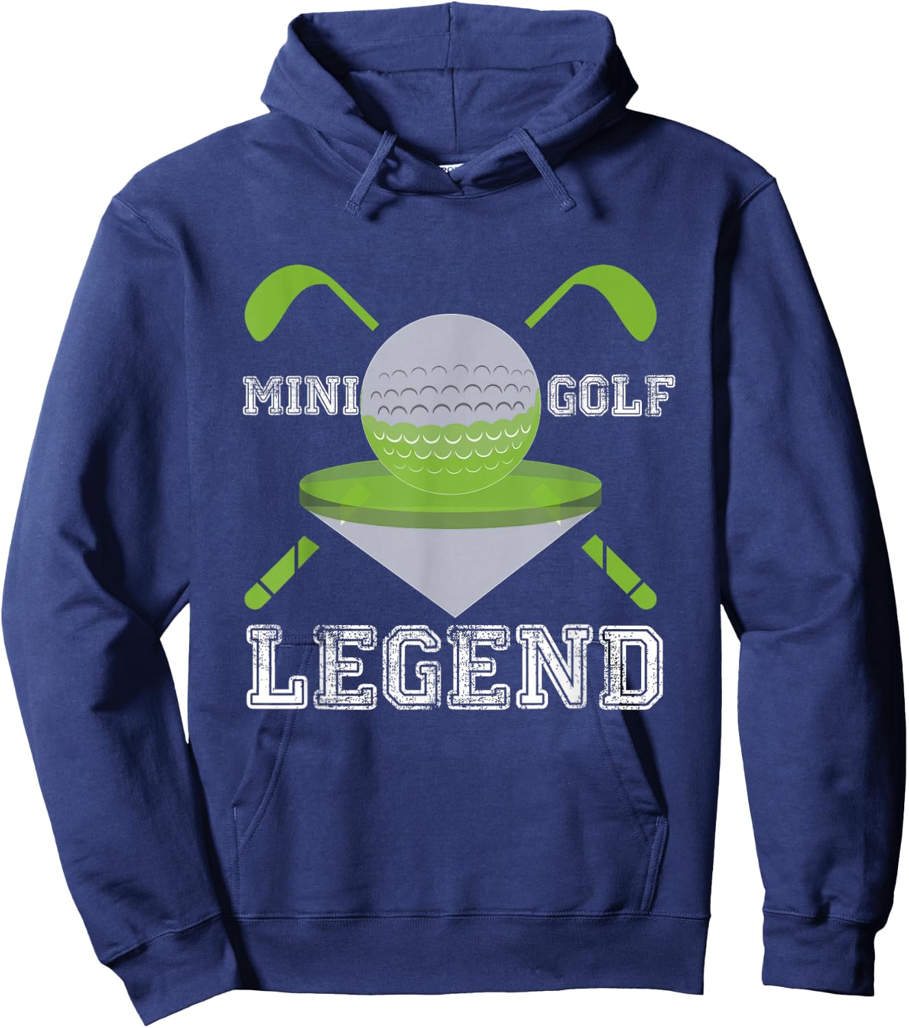 Mini Golf Legend Funny Hobby Sport Champ Hoodie - Hoodie | Navy