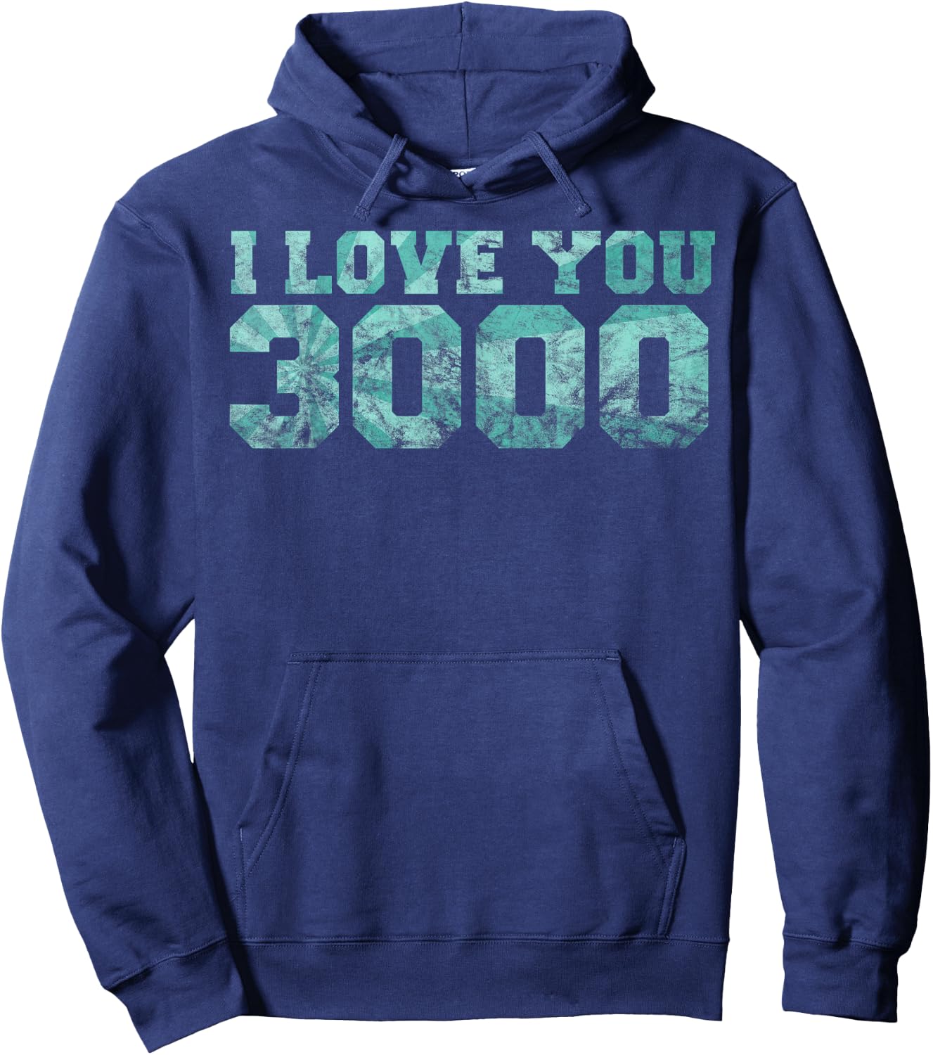 I Love You Dad 3000 Time Vintage Retro Hero Gift Hoodie - Hoodie | Navy