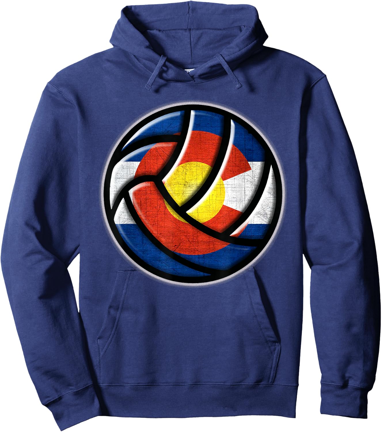 Colorado Volleyball Hoodie - Hoodie | Navy