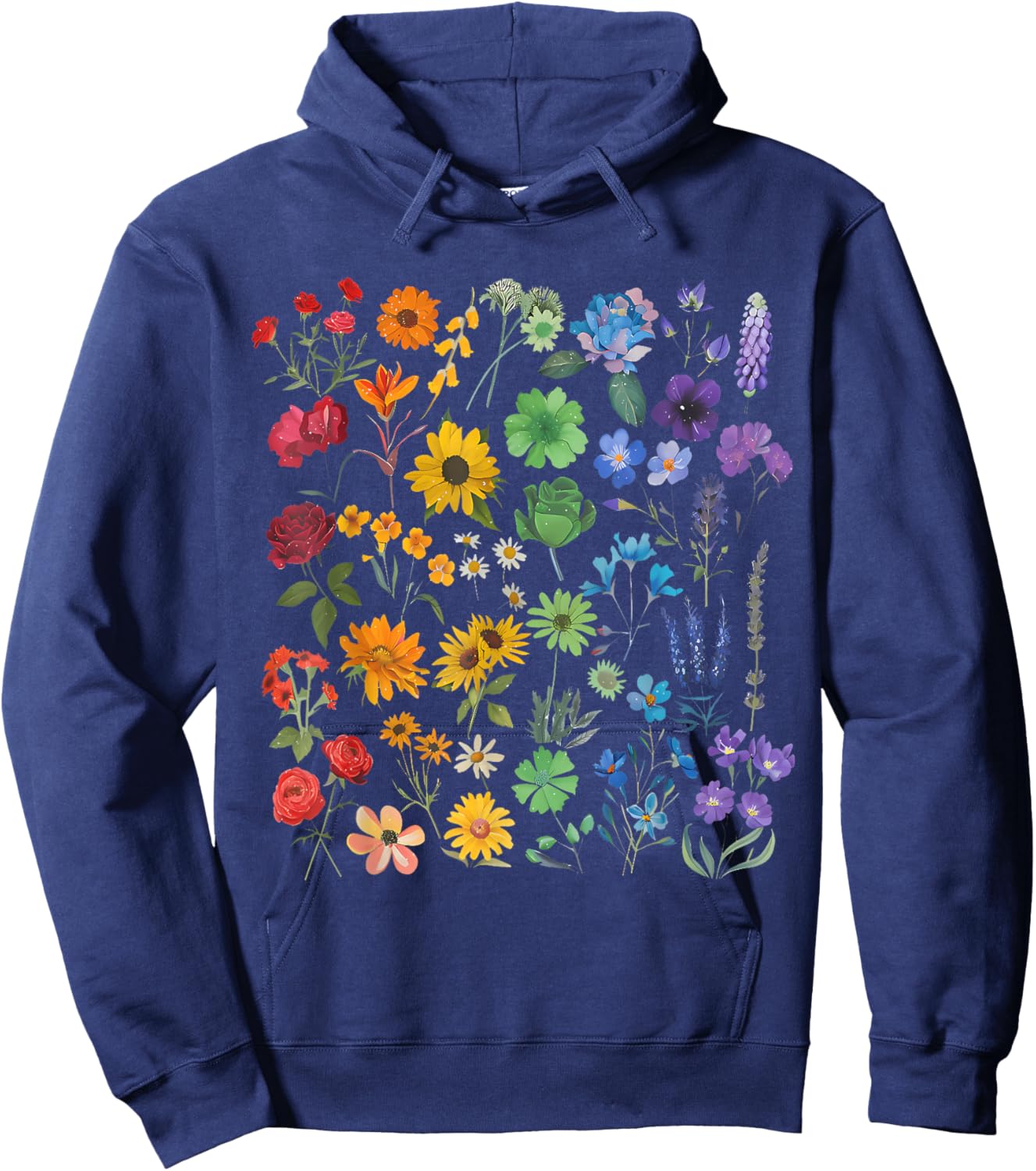 T-Shirt Hoodie - Hoodie | Navy