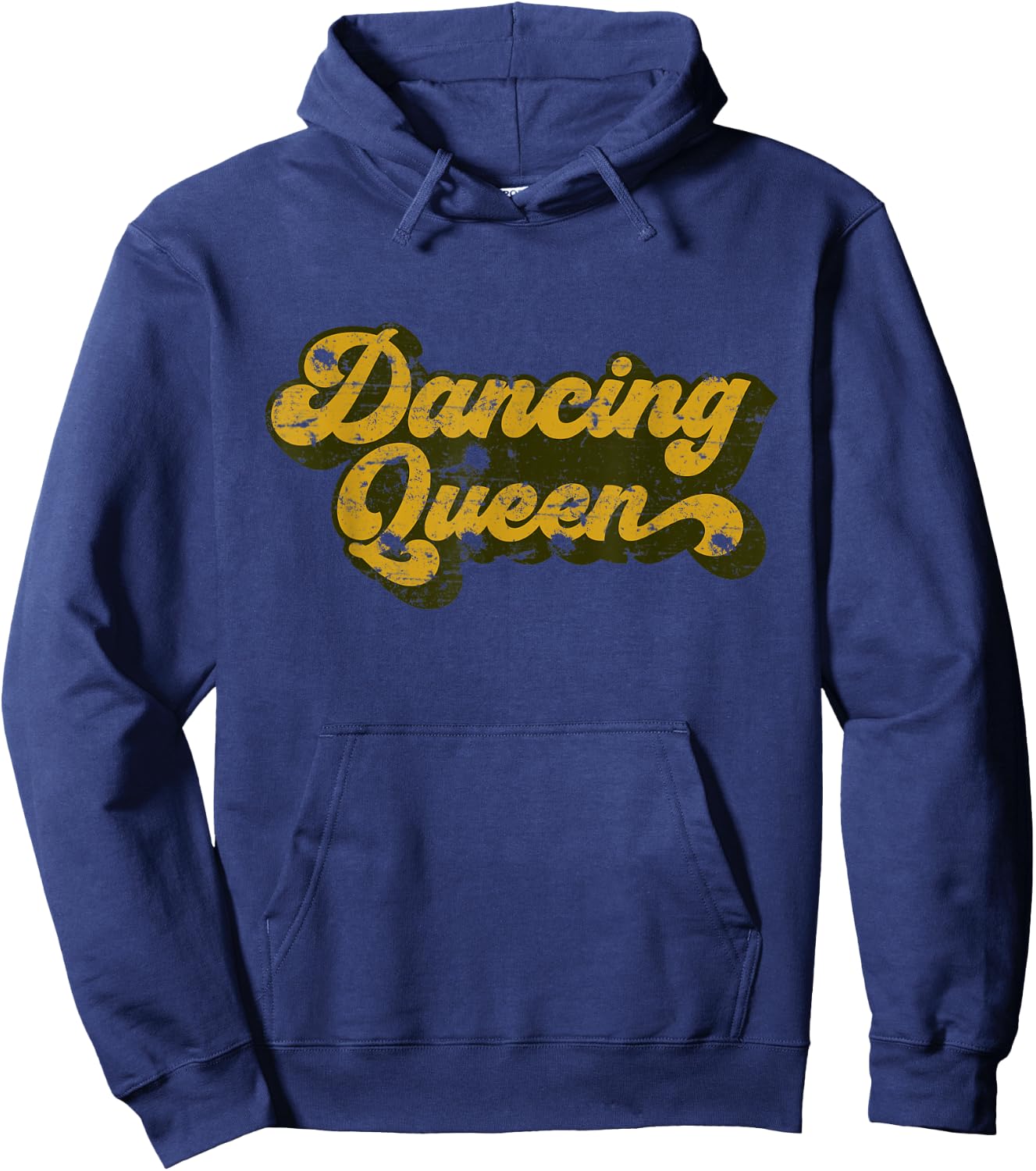 Dancing Queen Shirt Vintage Dancing 70s Hoodie - Hoodie | Navy
