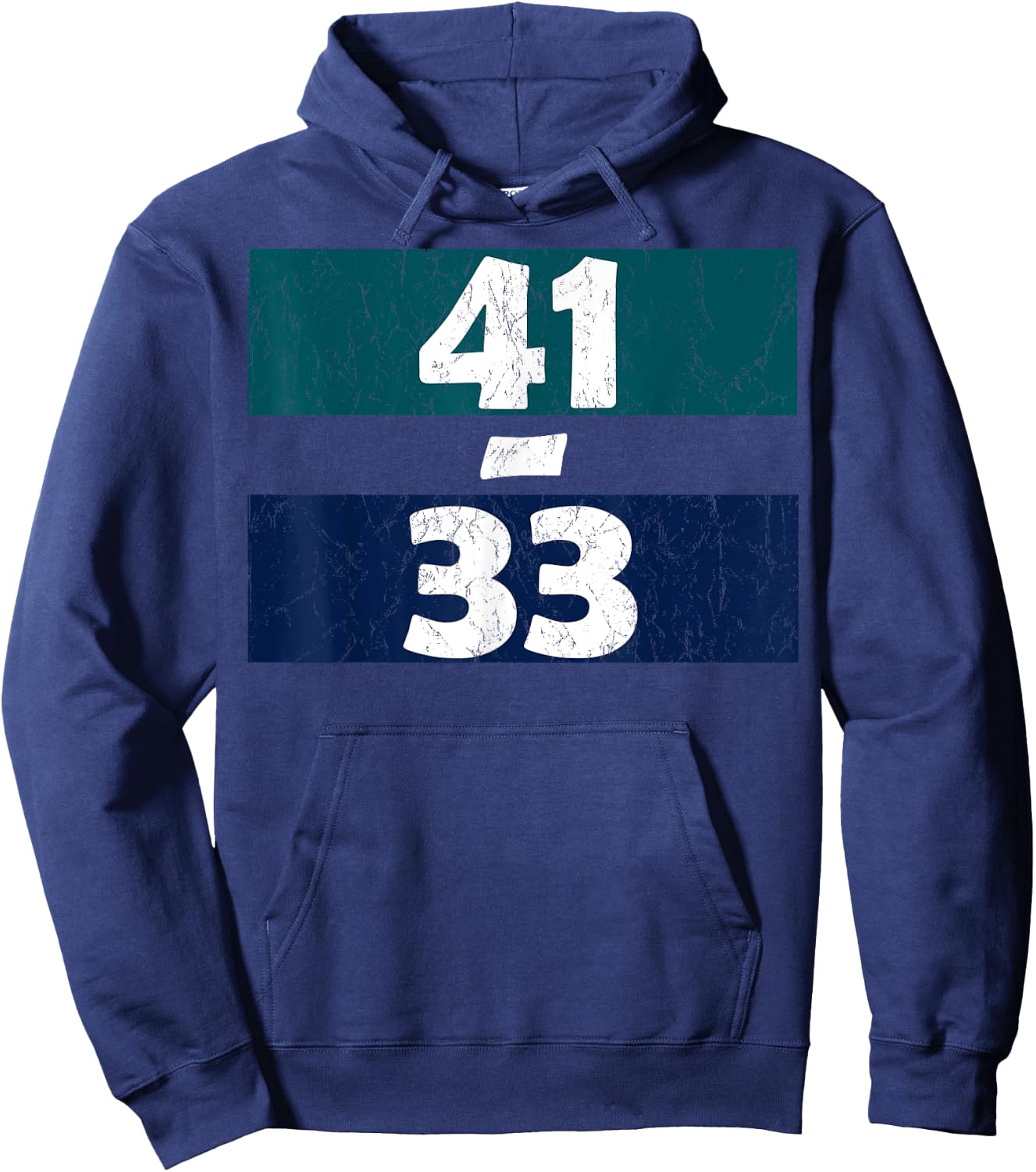 41 - 33 Shirt Winner 41-33 Hoodie - Hoodie | Navy