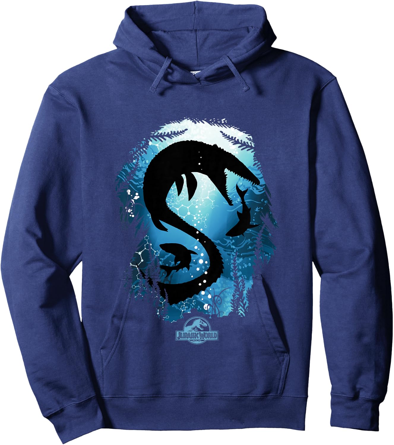 Jurassic World Mosasaurus Hoodie - Hoodie | Navy