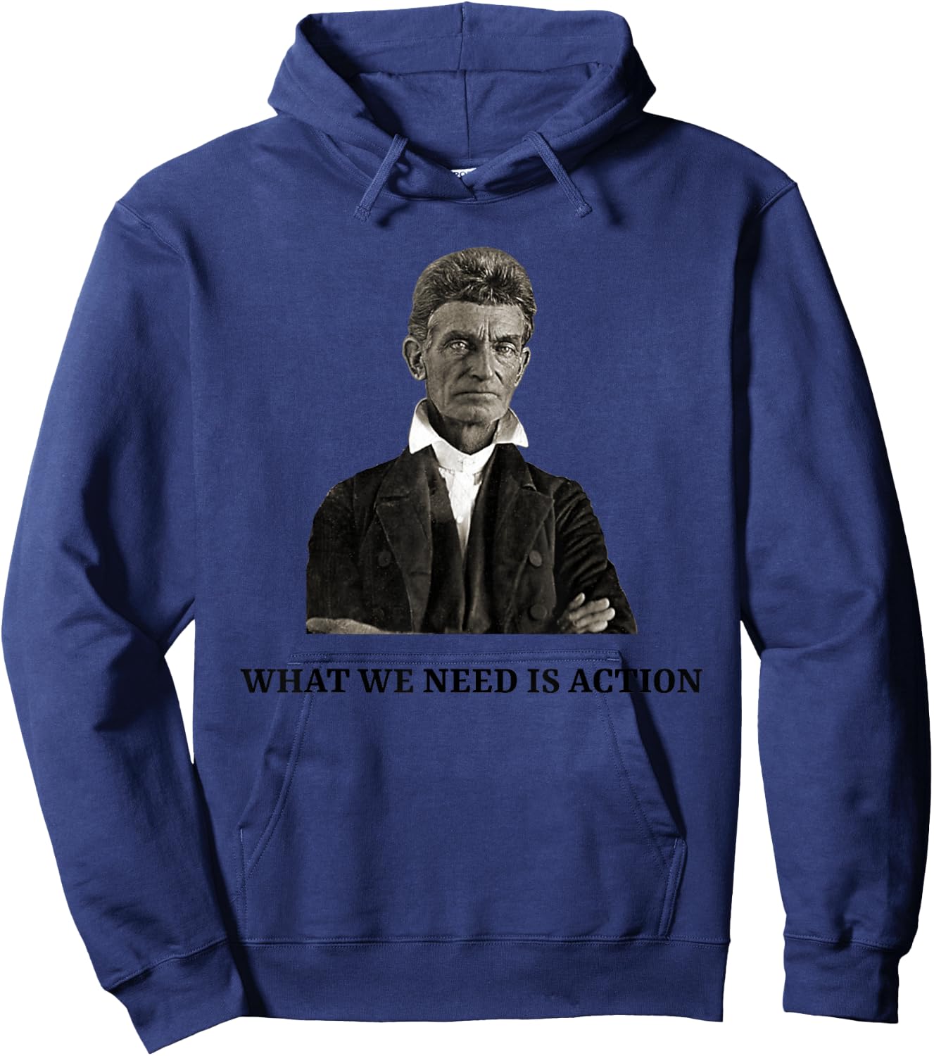 John Brown Abolitionist USA History Teacher Civil War Men Women Hoodie - Hoodie | Navy