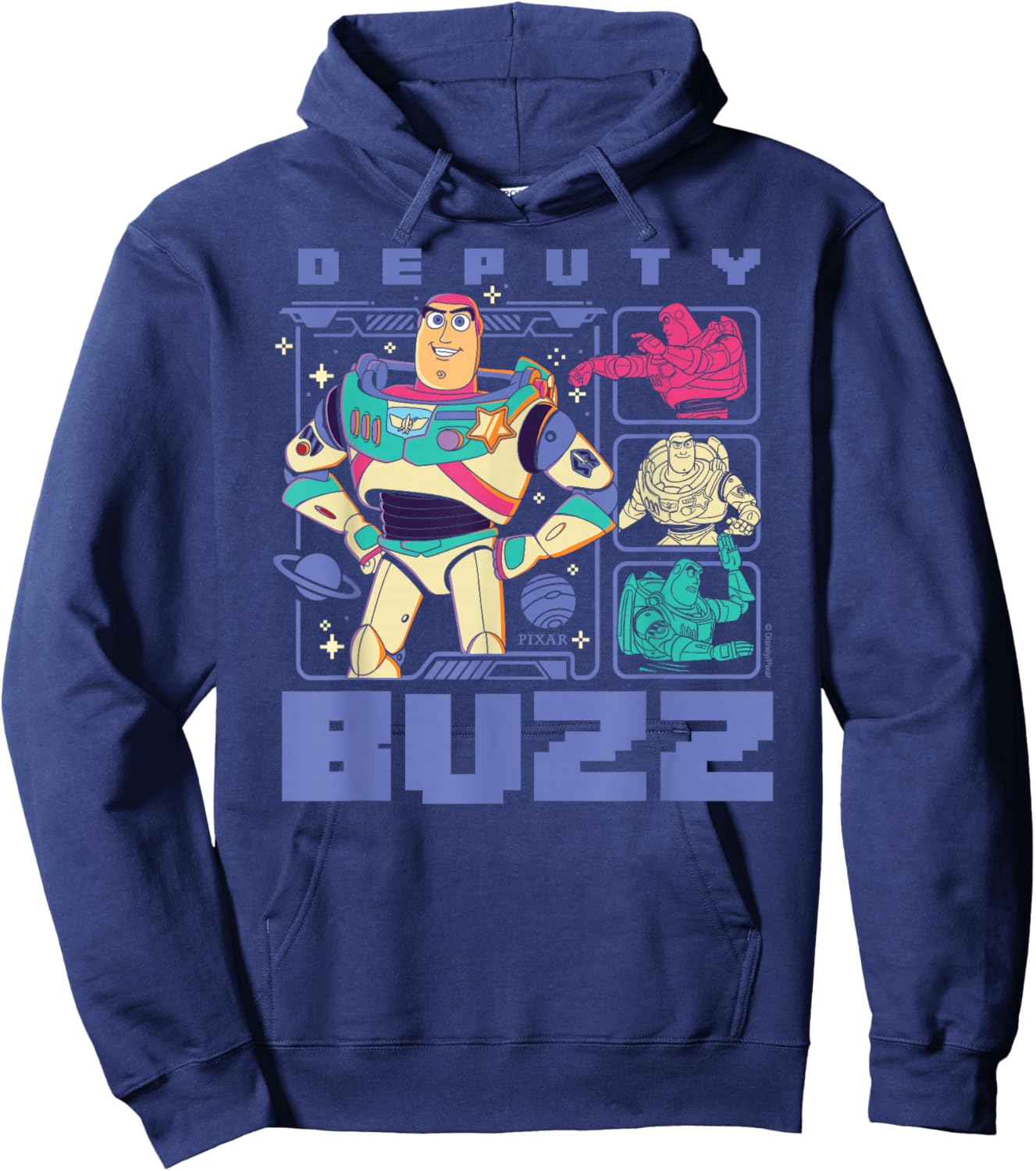 Toy Story 5 - Deputy Buzz Lightyear Hoodie - Hoodie | Navy