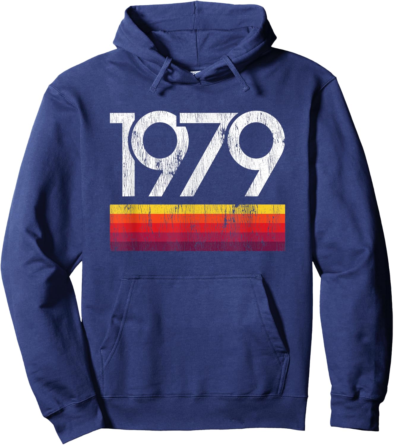 Retro Vintage 1979 Birthday Hoodie - Hoodie | Navy