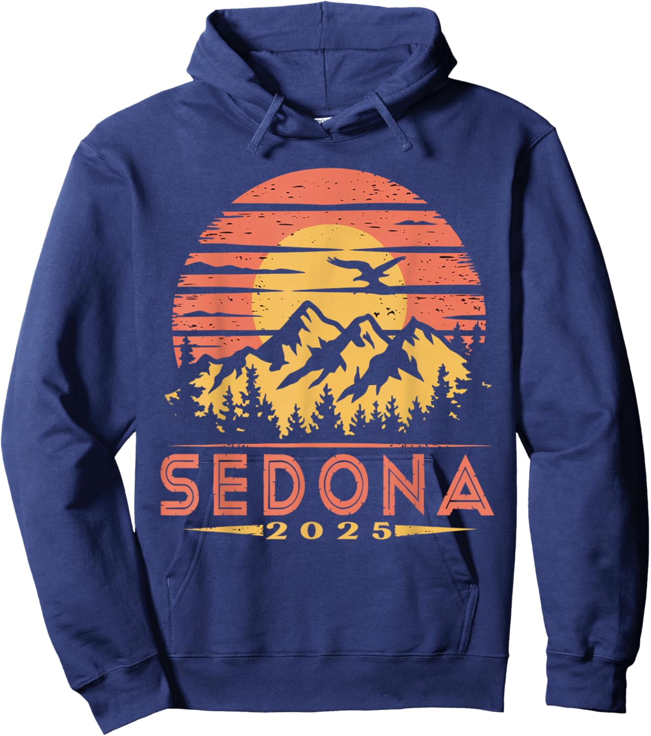 Sedona 2025 Family Trip Friends Group Vacation Matching Hoodie - Hoodie | Navy