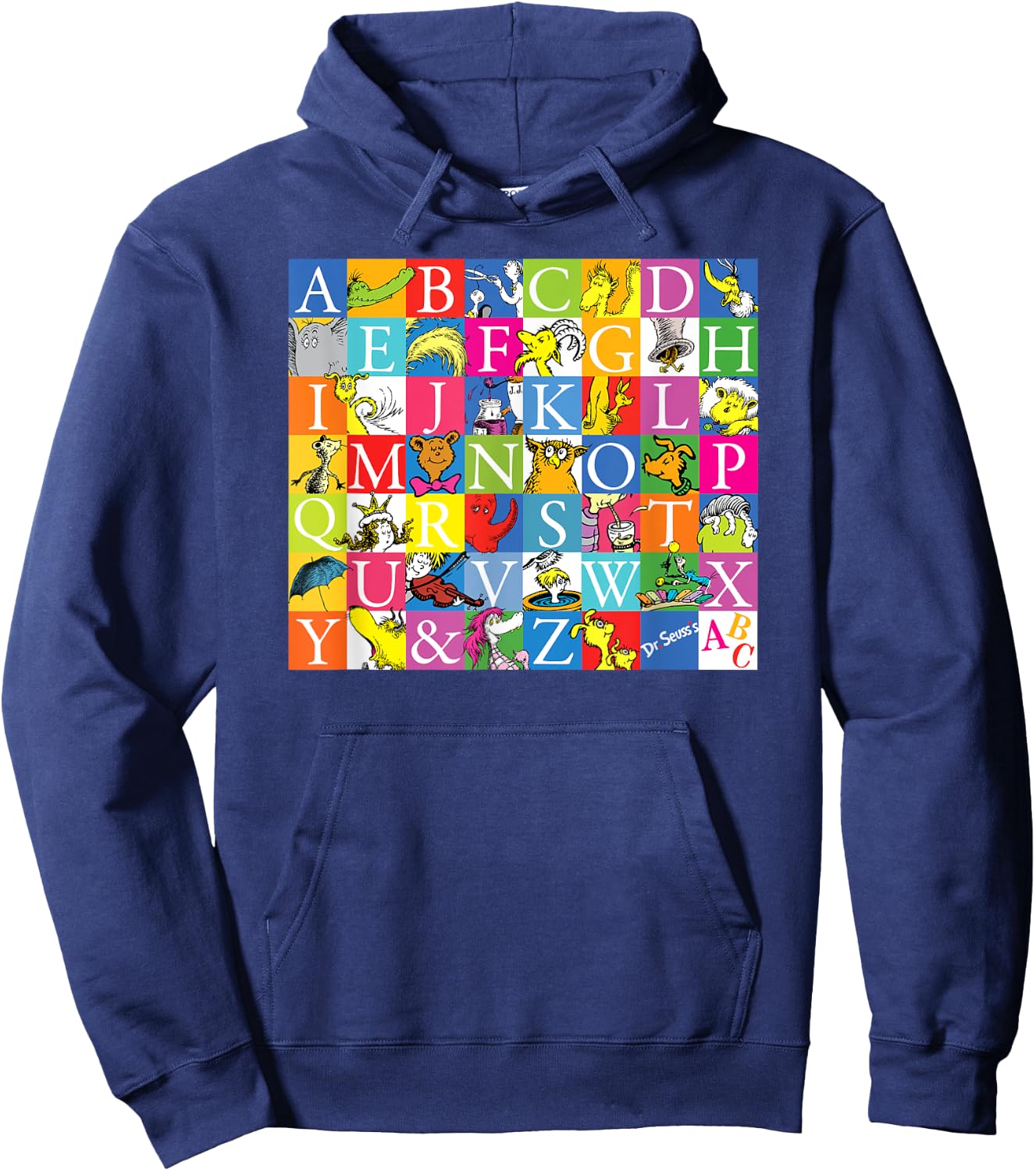 Dr. Seuss A to Z Hoodie - Hoodie | Navy