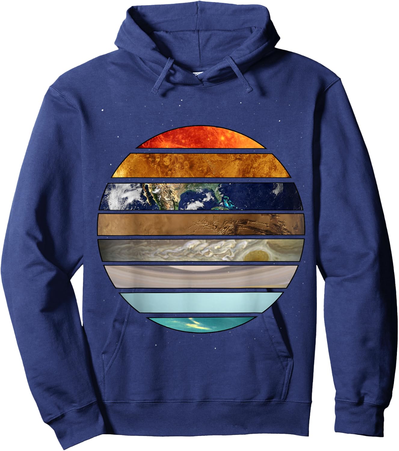 Amazing Planet Great Astronomy Gift Hoodie - Hoodie | Navy