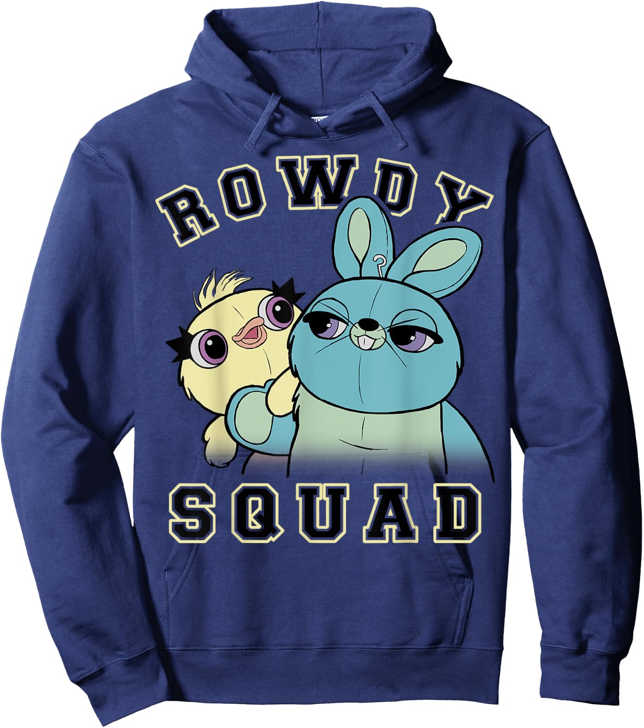 Disney Pixar Toy Story 4 Ducky & Bunny Rowdy Squad Friends Hoodie - Hoodie | Navy