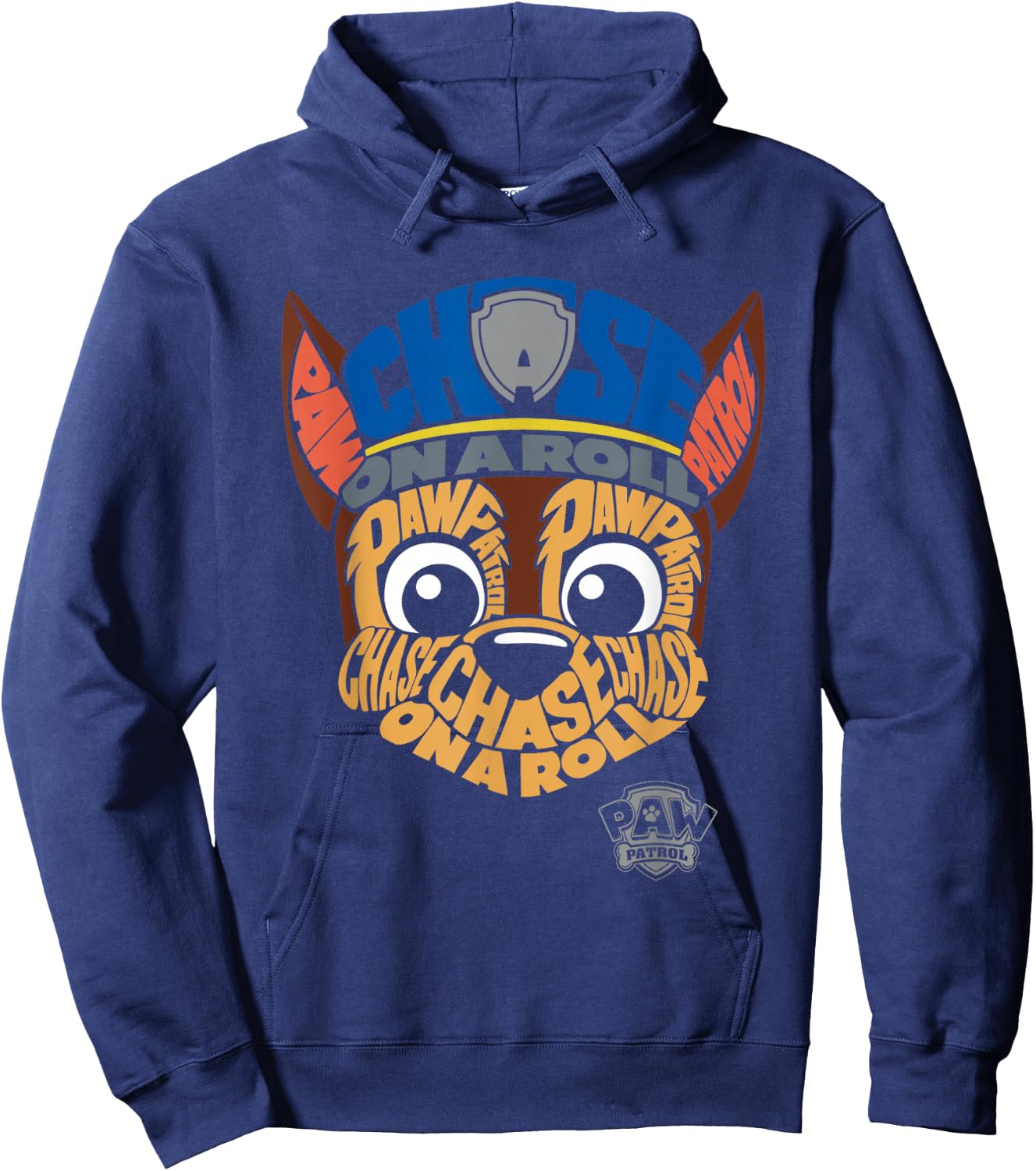 PAW Patrol Chase Face Hoodie - Hoodie | Navy