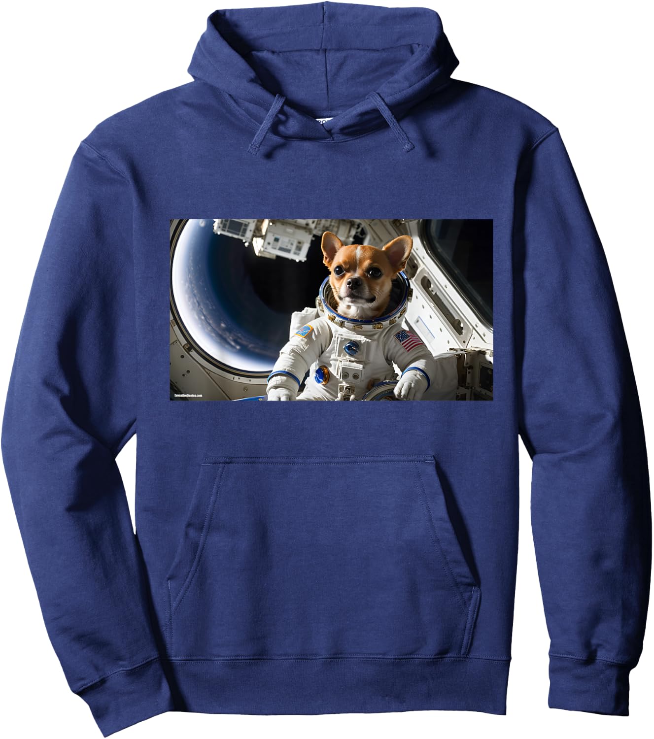 Chihuahua In Space Hoodie - Hoodie | Navy