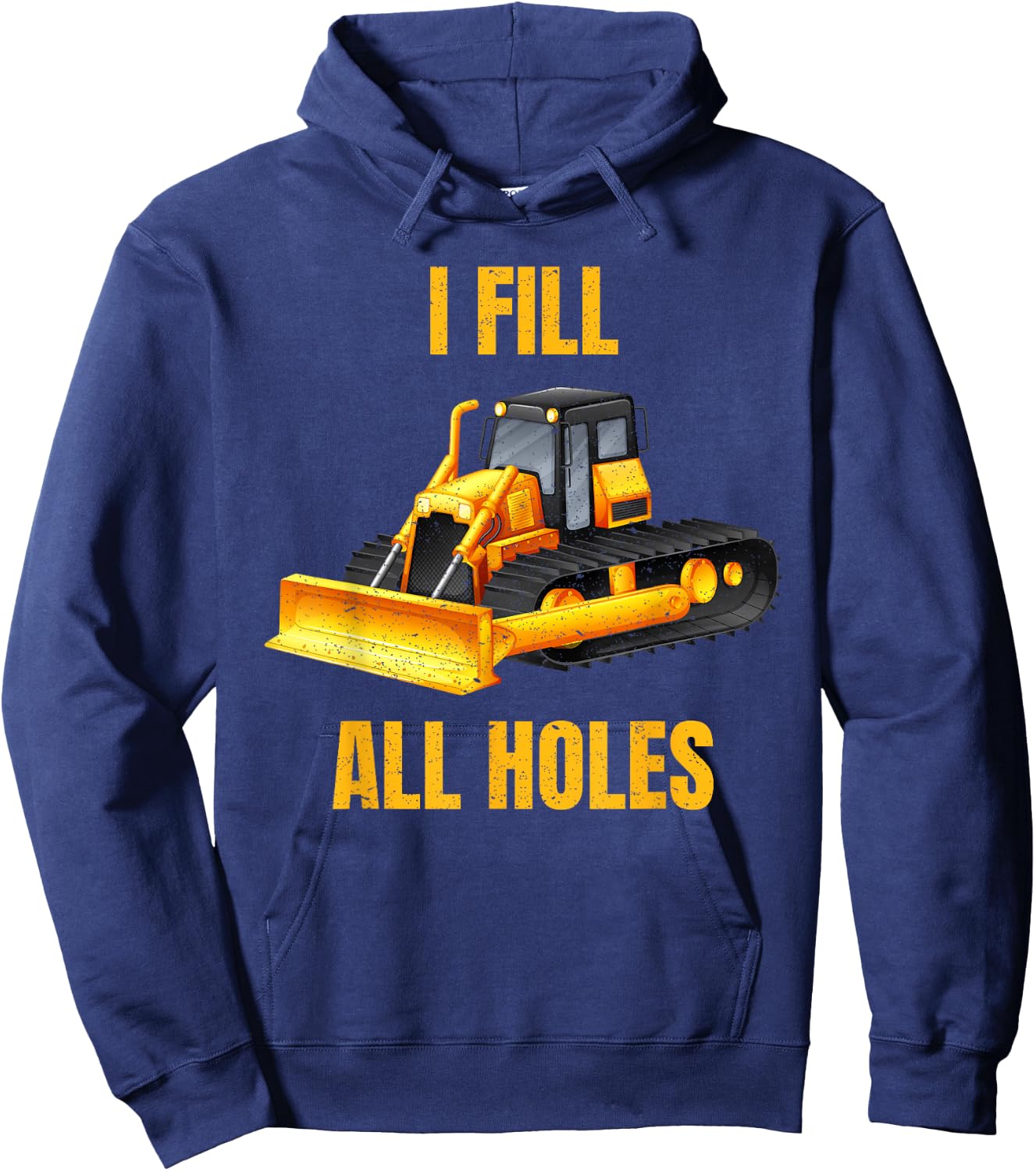 Dozer Operator - Excavator Operator Gift Hoodie - Hoodie | Navy