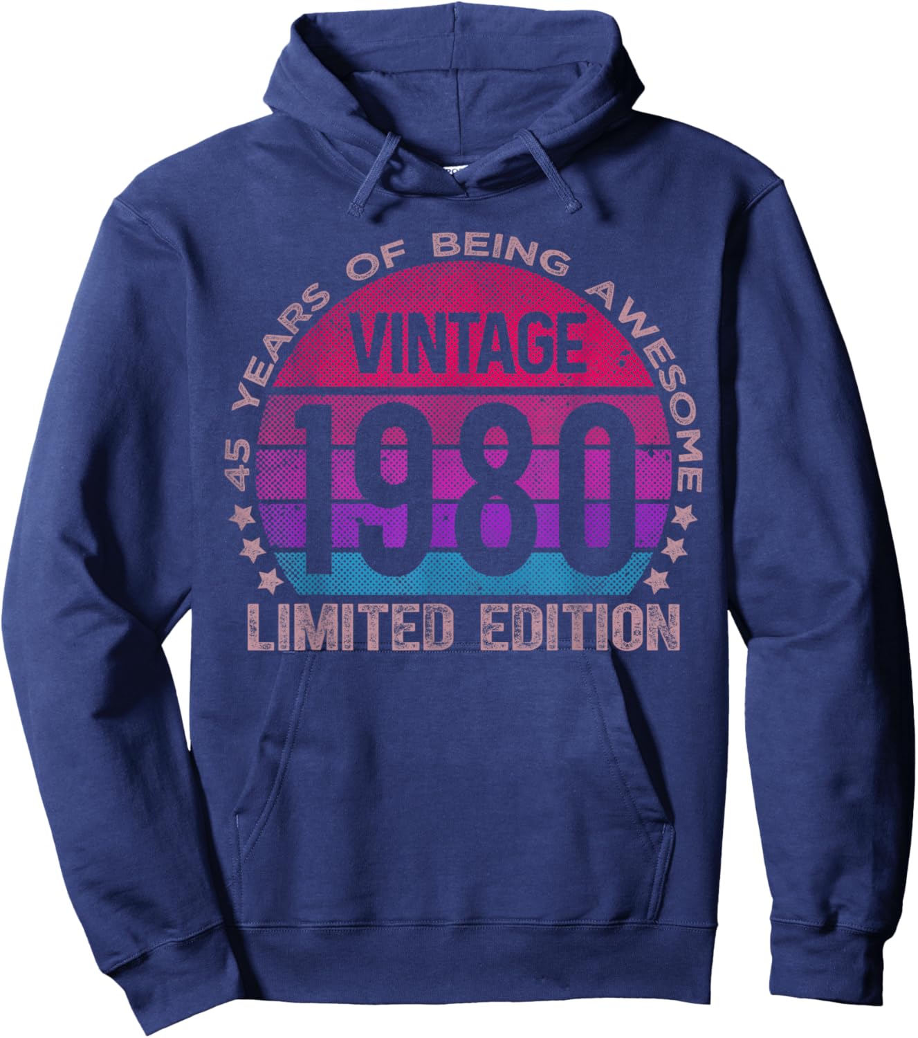 45 Year Old Gifts Limited Edition 45th Birthday Women Hoodie - Hoodie | Navy