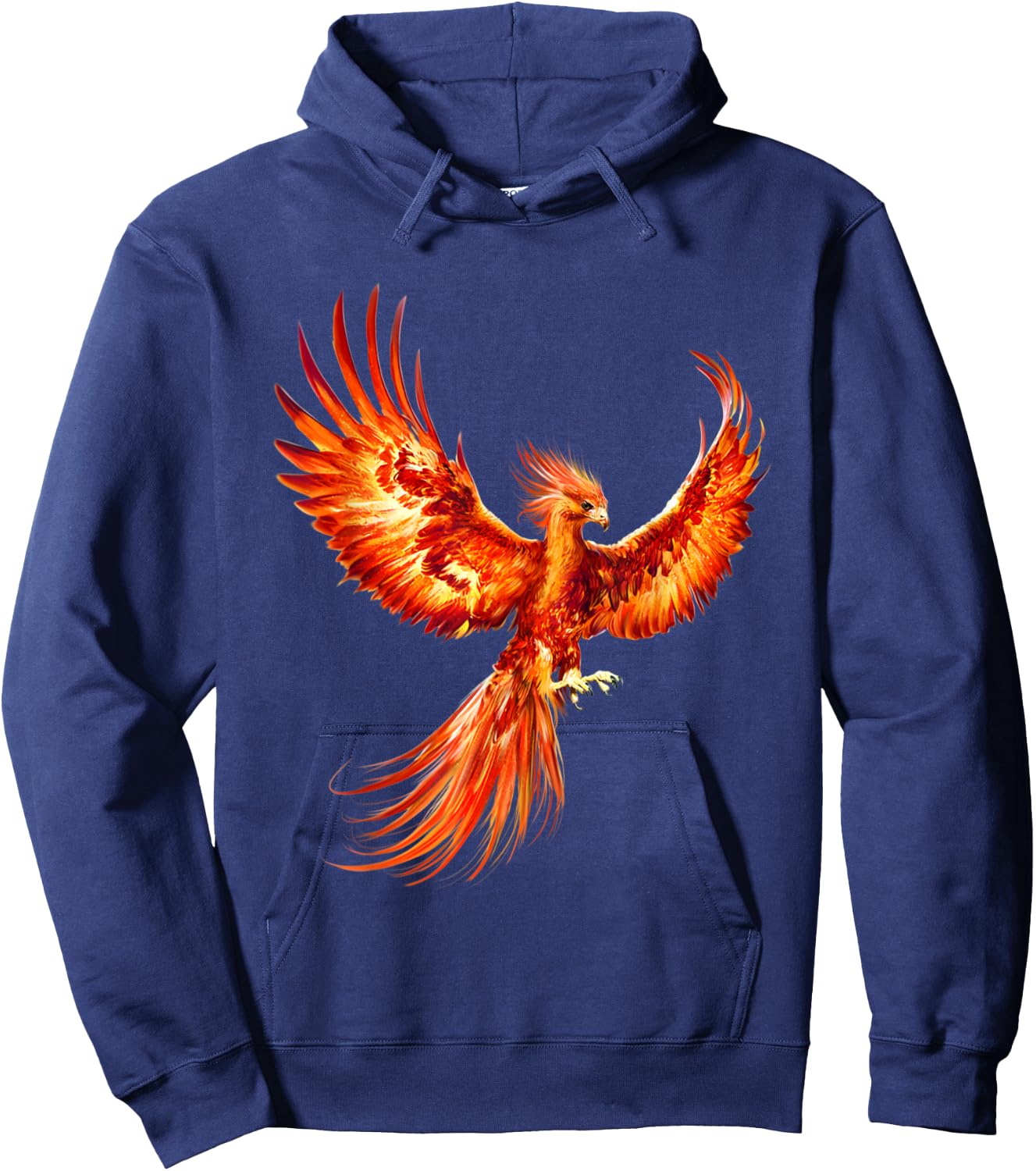 Rising Phoenix Fire Fenix Inspirational Fantasy Gift Hoodie - Hoodie | Navy