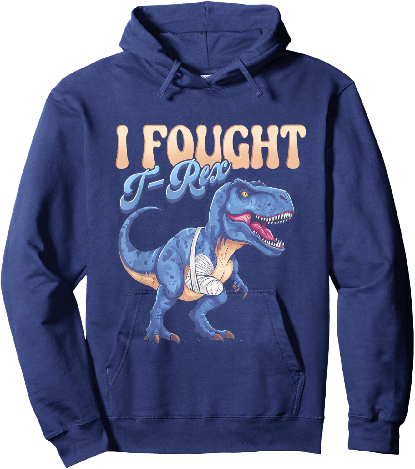 Bit My Arm Hoodie - Hoodie | Navy