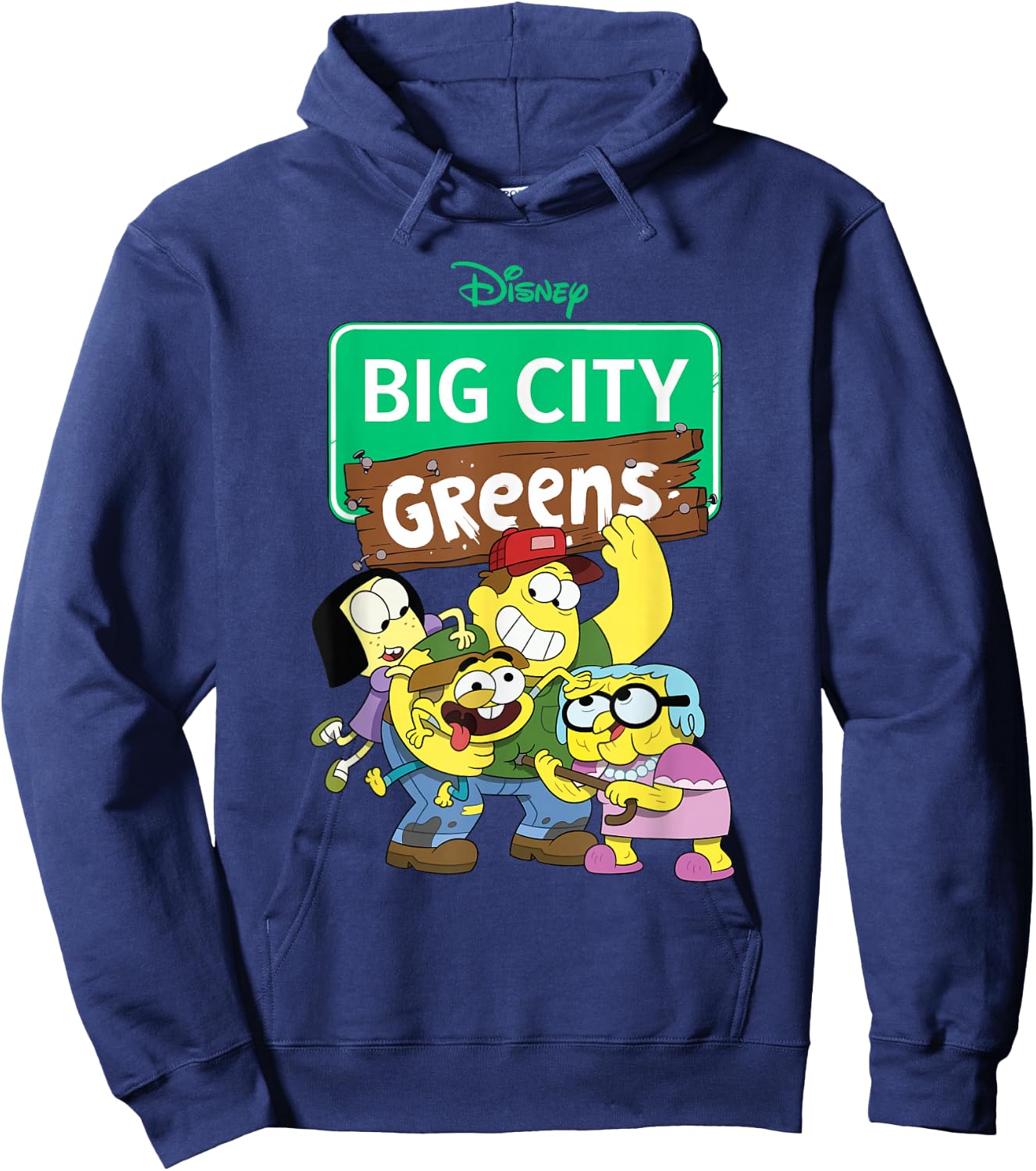 Disney Channel Big City Greens Hoodie - Hoodie | Navy