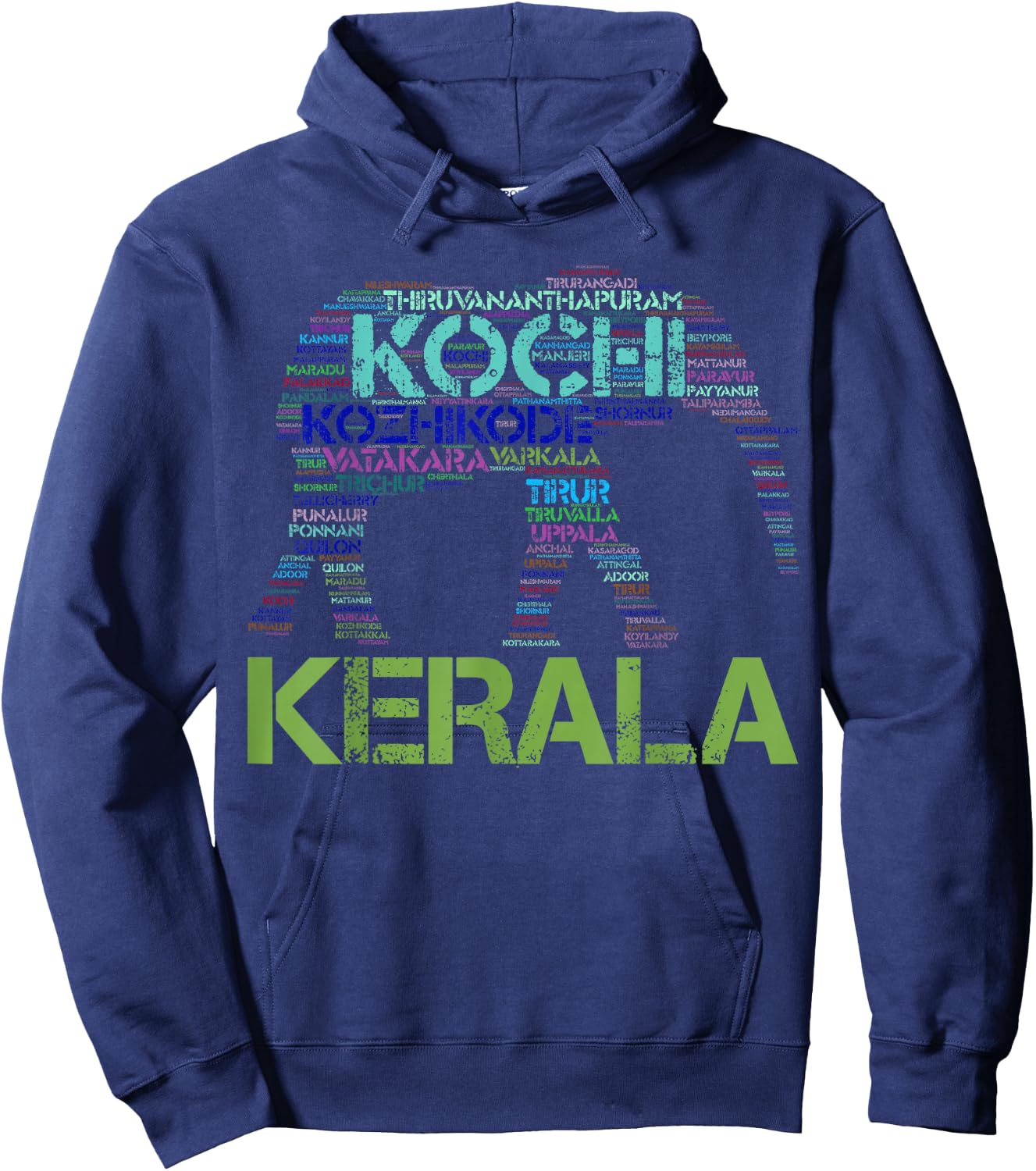 Kerala Hoodie - Hoodie | Navy