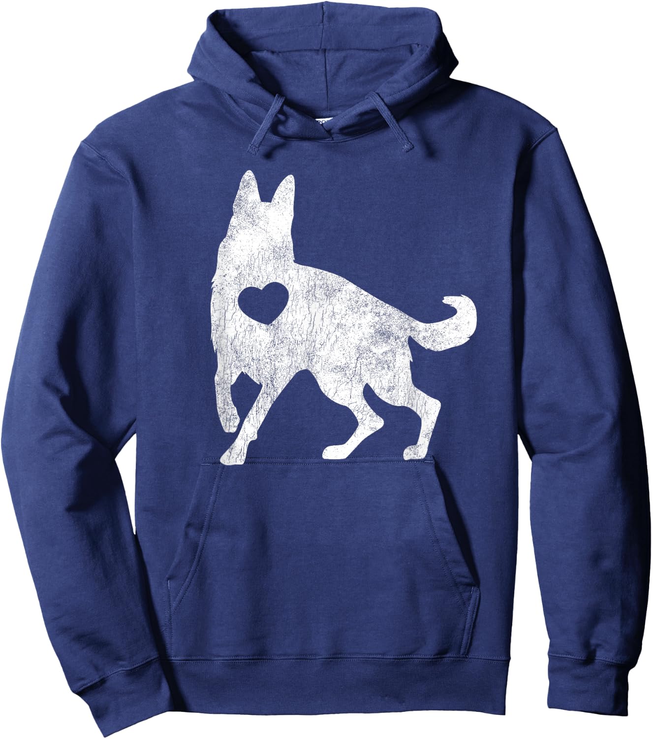 I Love My German Shepherd Shirt German Shepherd Lover Gifts Hoodie - Hoodie | Navy