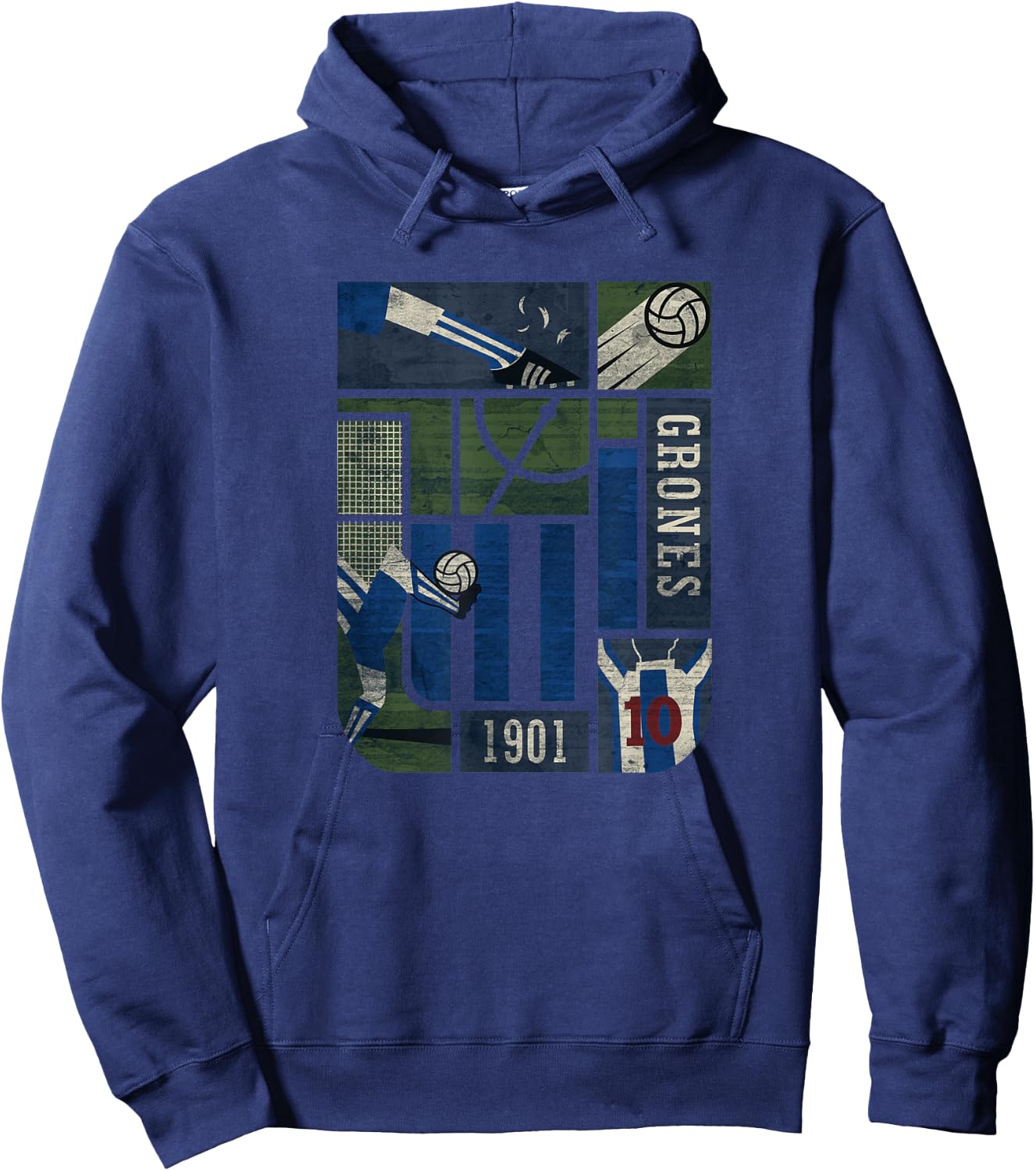 Fans of Alianza Lima "Grones" Peruvian Soccer Hoodie - Hoodie | Navy