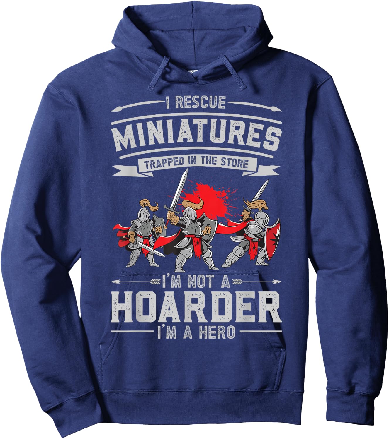Miniature Painting Hoodie - Hoodie | Navy