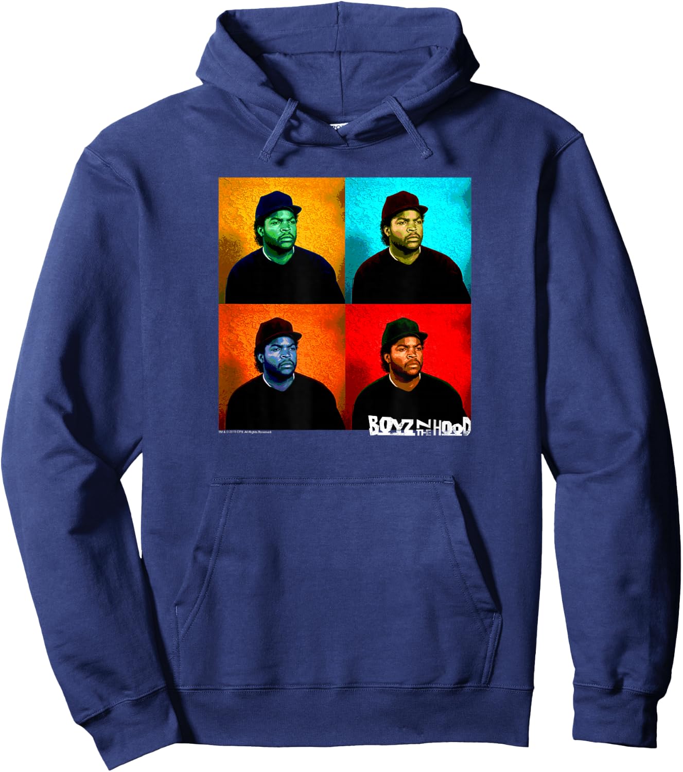 Boyz n The Hood Pop Art Hoodie - Hoodie | Navy